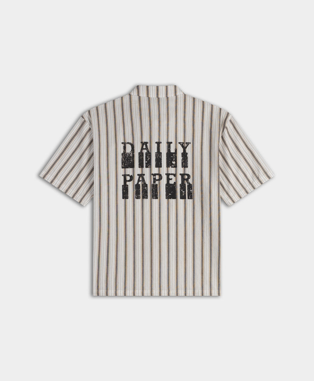 DP - Dawn Blue DP Blocked SS Shirt - Packshot - Rear