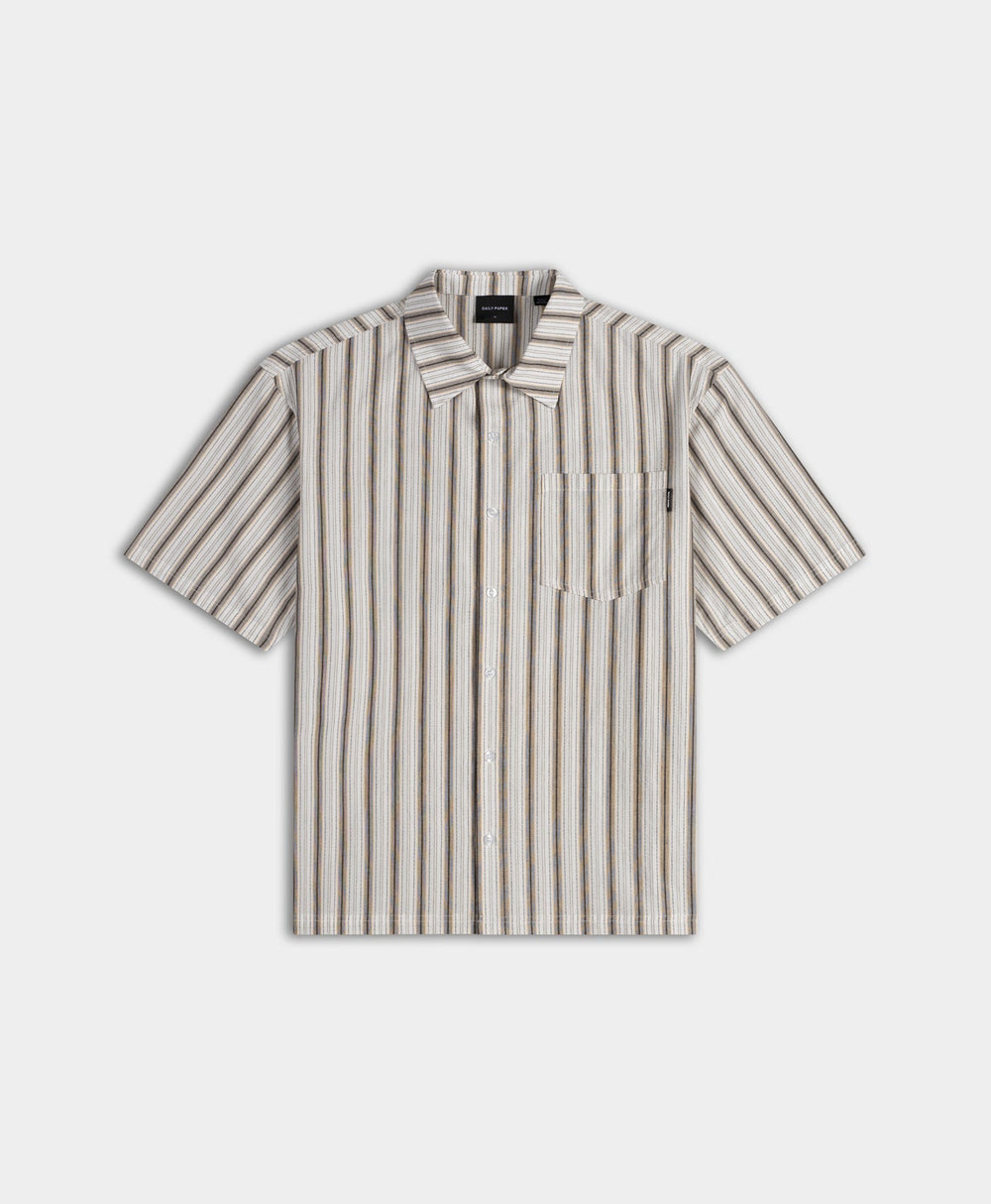 DP - Dawn Blue DP Blocked SS Shirt - Packshot - Front