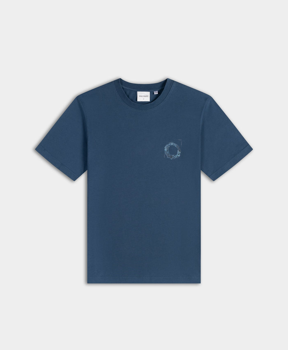 DP - Blue Wing Teal Orbit Drift SS T-Shirt - Packshot - Front