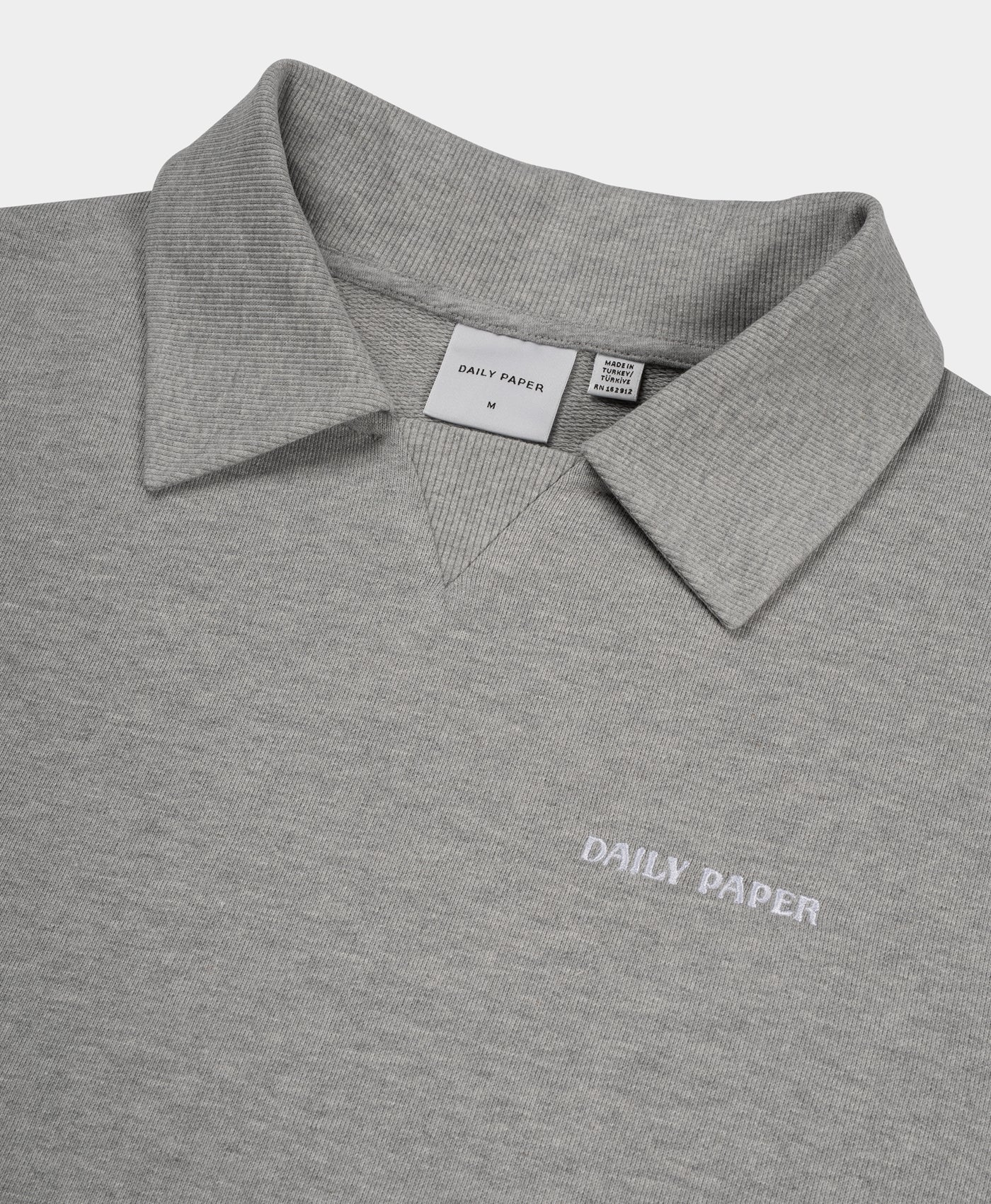 DP - Grey Marl Oversized Dias Sweater - Packshot - Detail