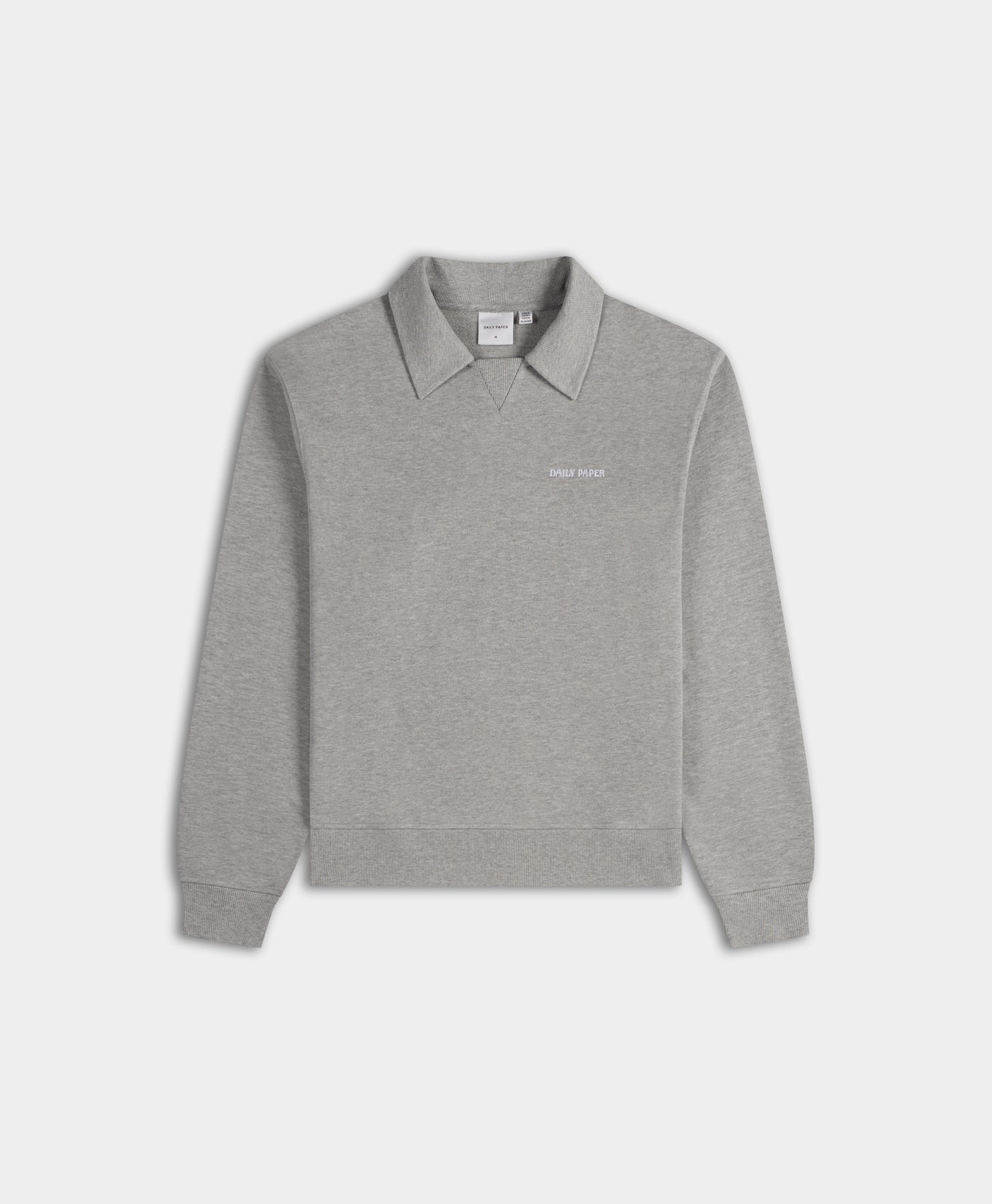 DP - Grey Marl Oversized Dias Sweater - Packshot - Front