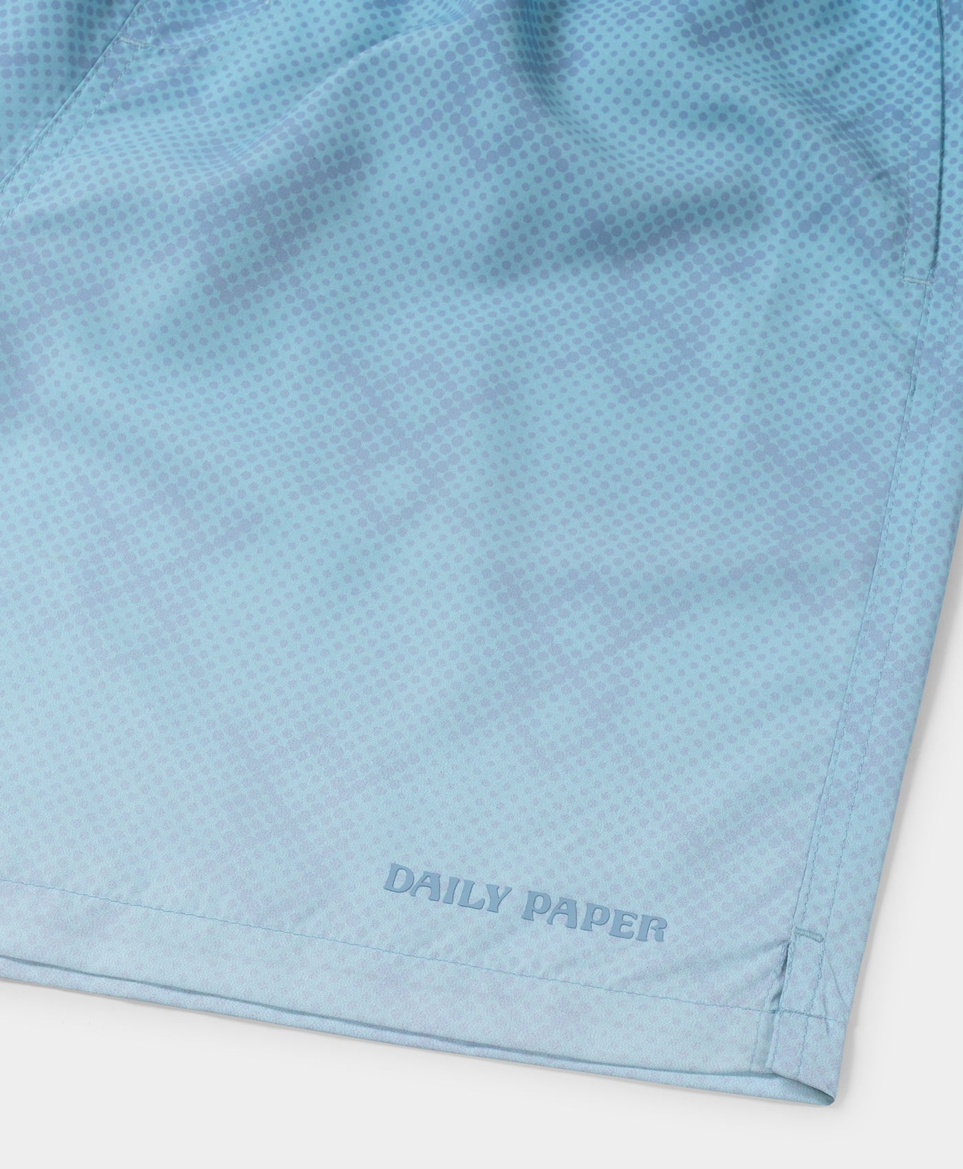 DP - Air Blue Ombre Dotted Shield Swimshorts - Packshot - Detail
