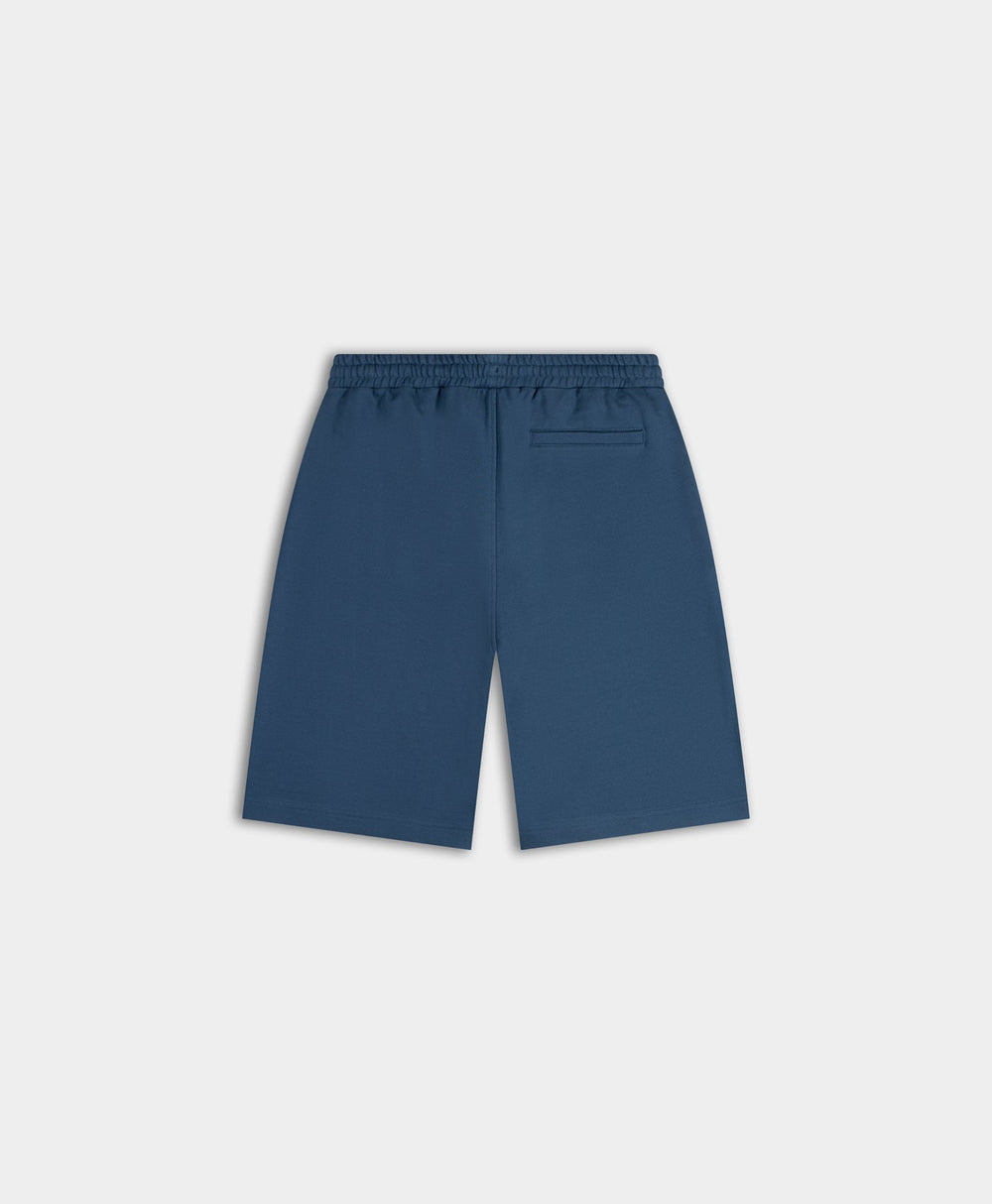 DP - Blue Wing Teal Relaxed Dias Jersey Shorts - Packshot - Rear