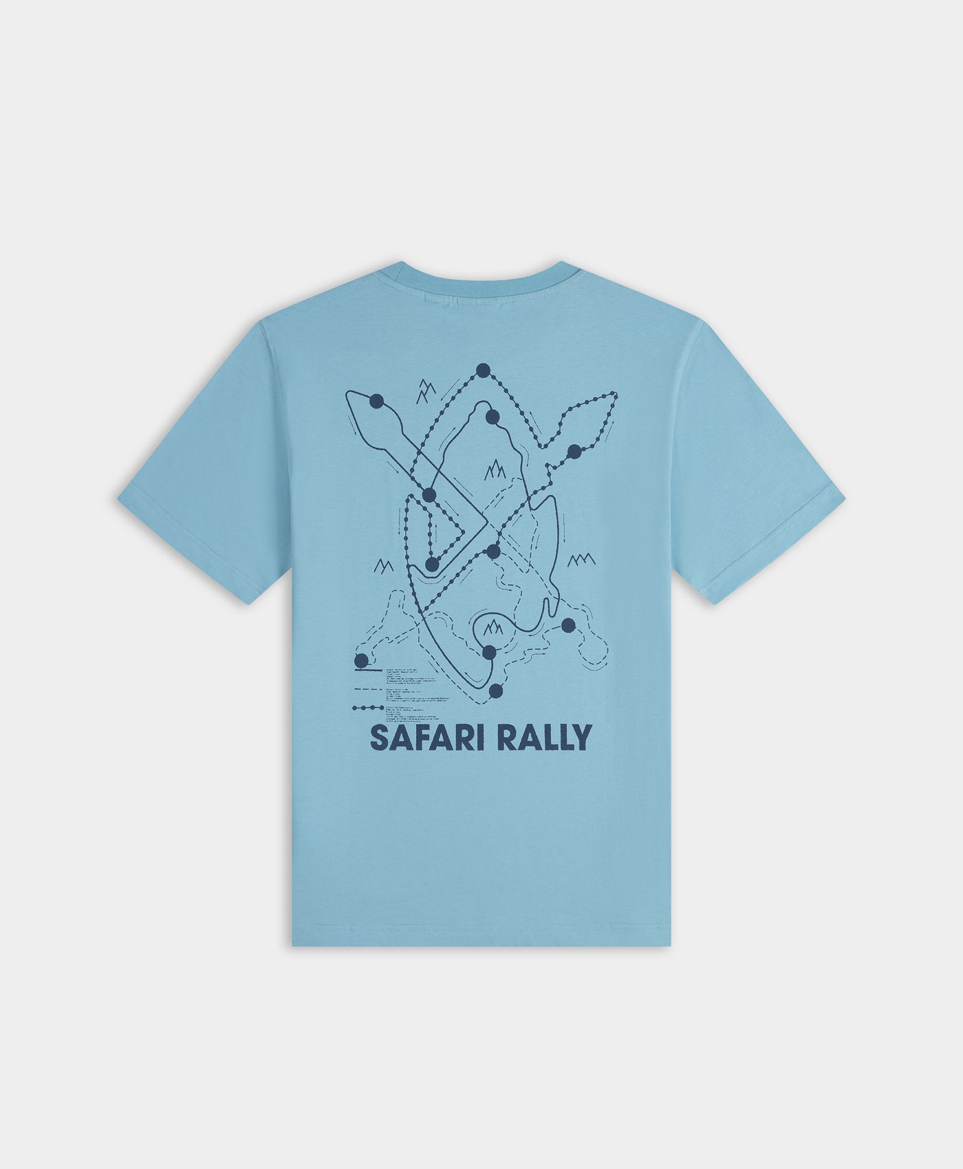 DP - Air Blue Safari Rally SS T-Shirt - Packshot - Rear