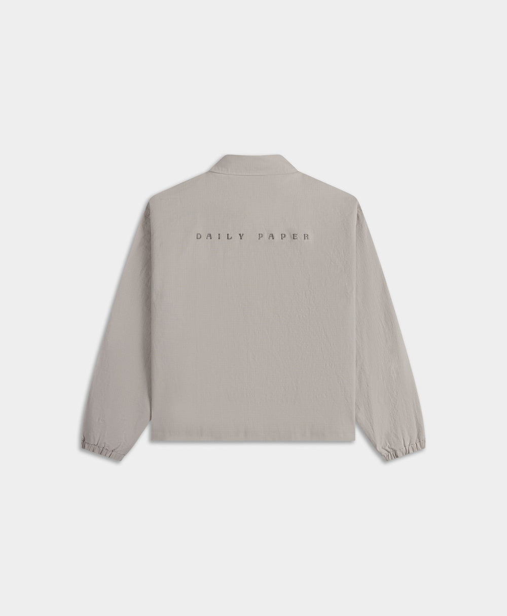 DP - Mirage Grey Ripstop Coach Jacket - Packshot - Rear