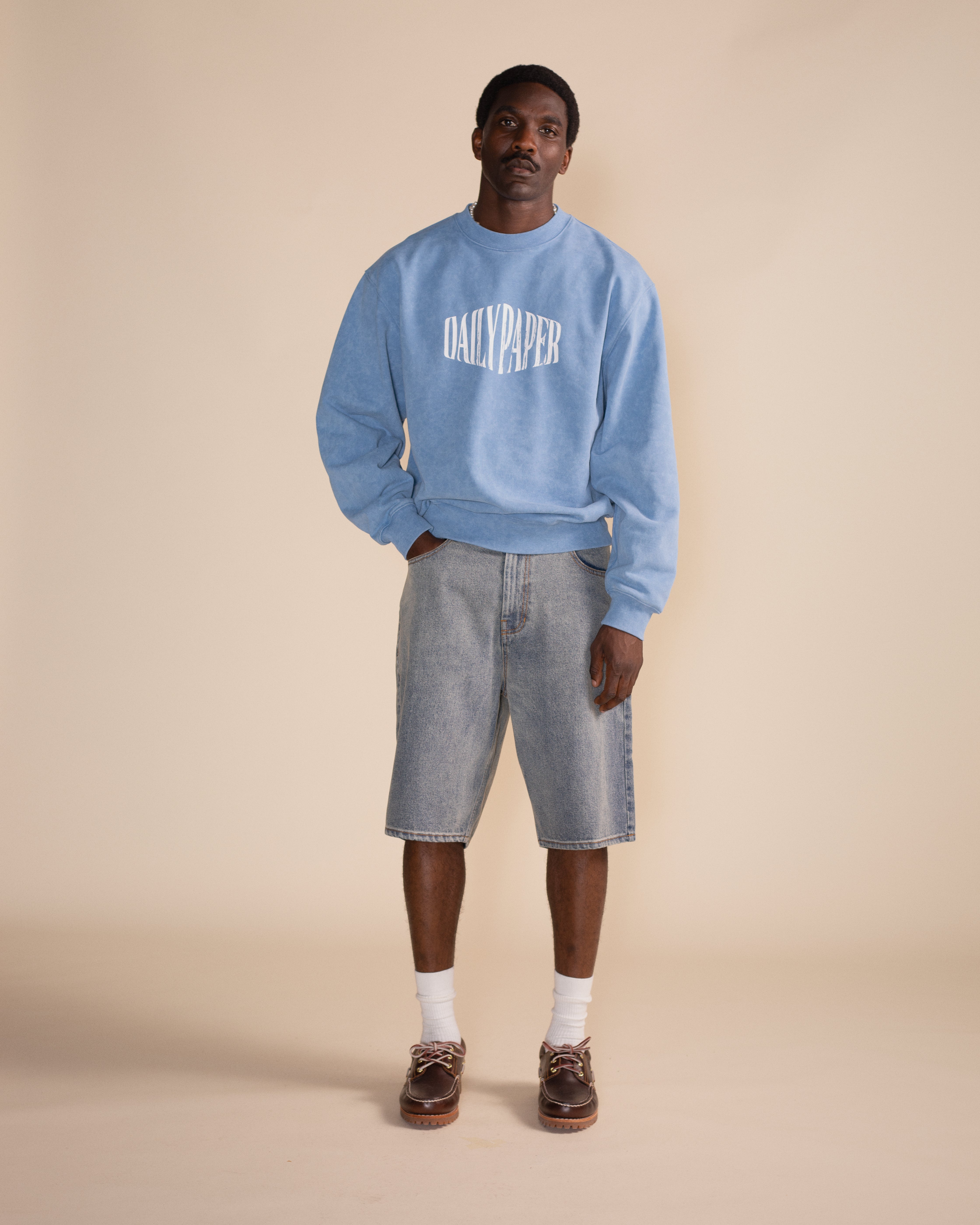 DP - Quiet Harbor Vintage Logo Sweater - Modelshot - mens