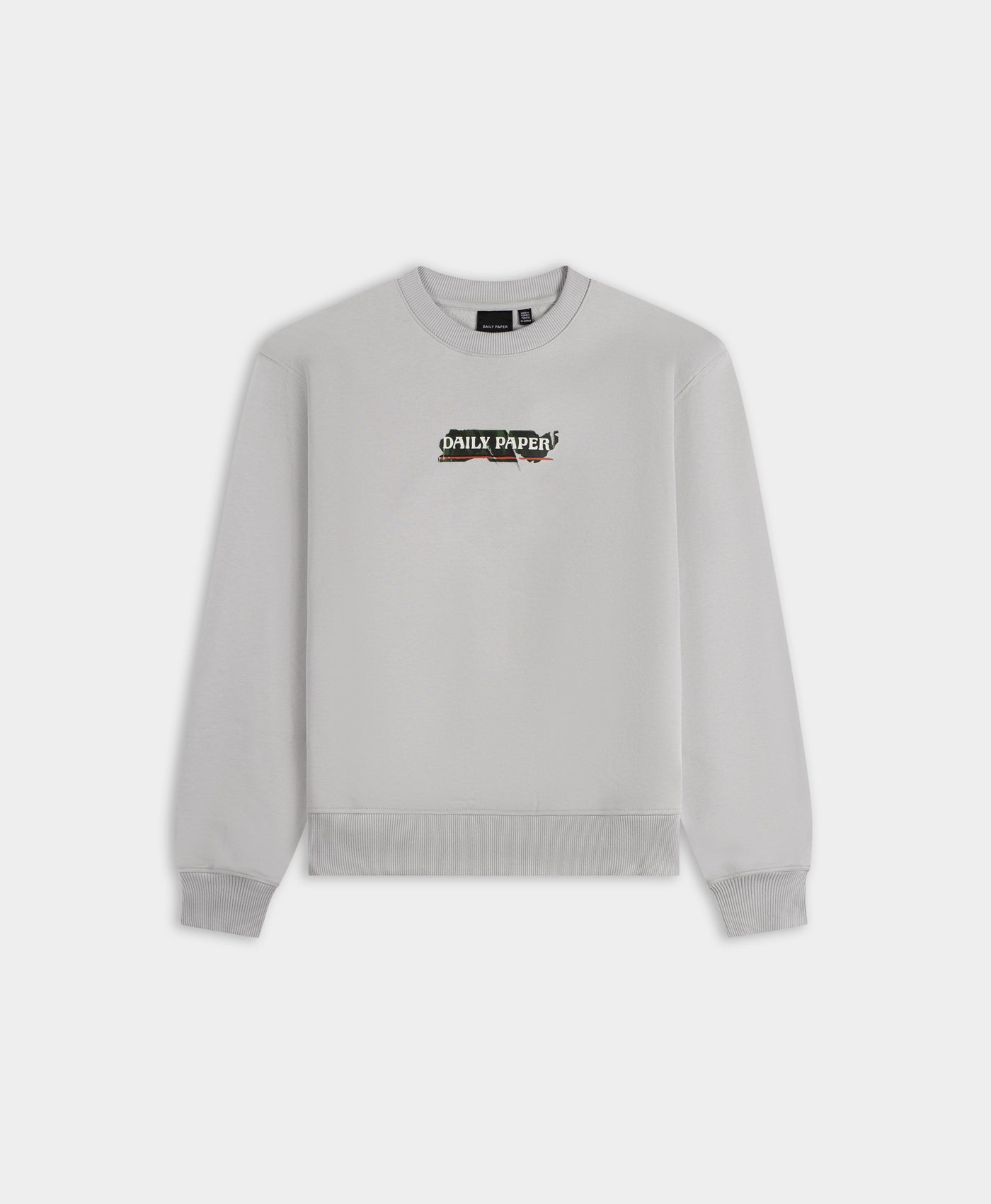 DP - Micro Chip Grey Sticker Sweater - Packshot - front 