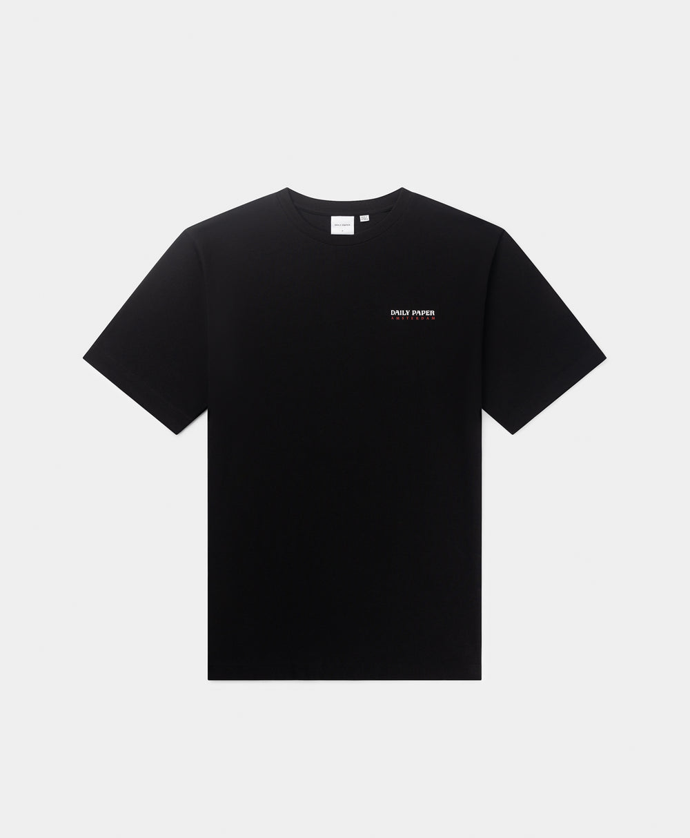 DP - Black Amsterdam Store T-Shirt - Packshot - rear 