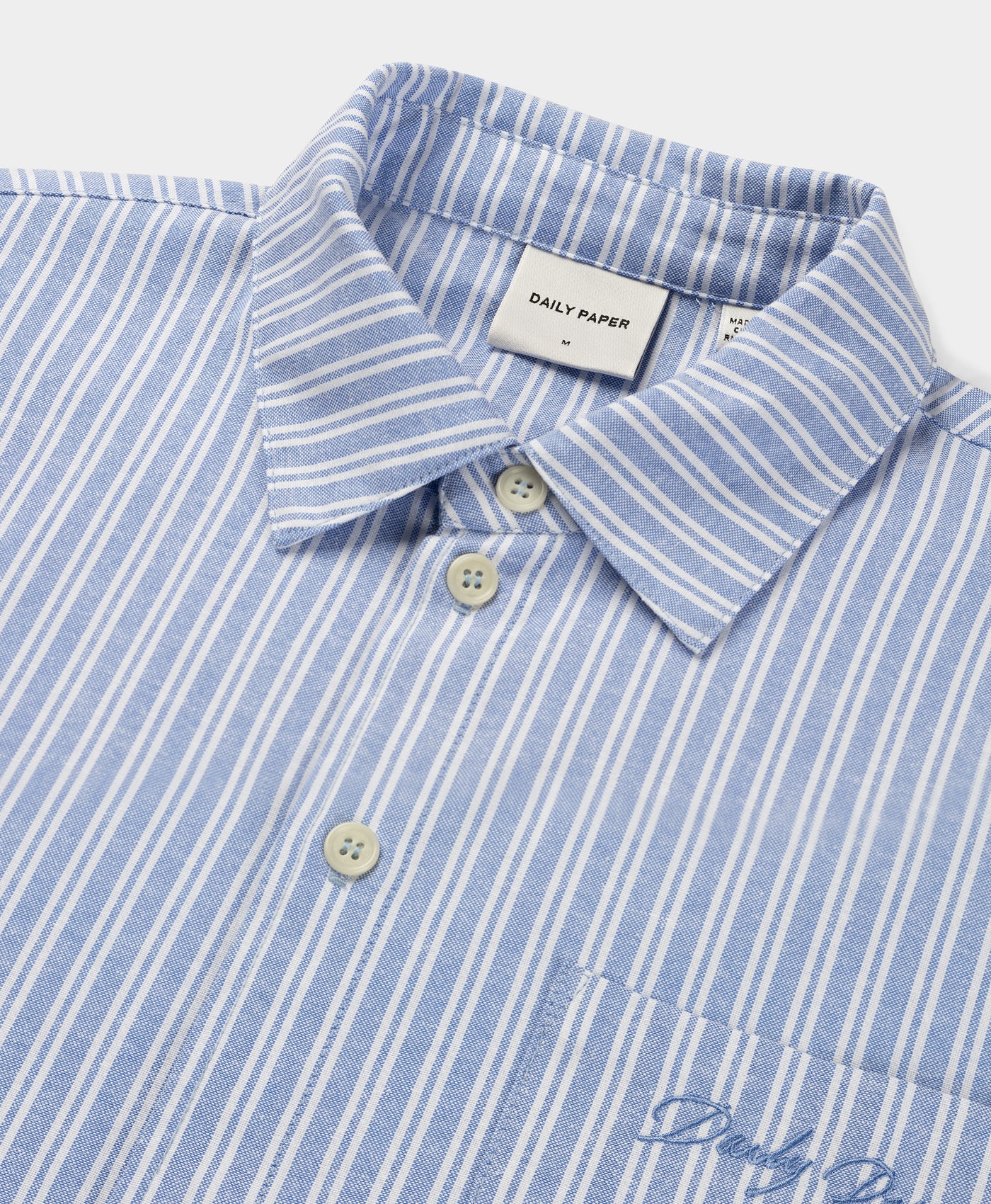 DP - Blue Stripe Shirt - Packshot - detail
