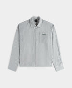 DP - Green Stripe Stripe Script Shirt - Packshot - front 