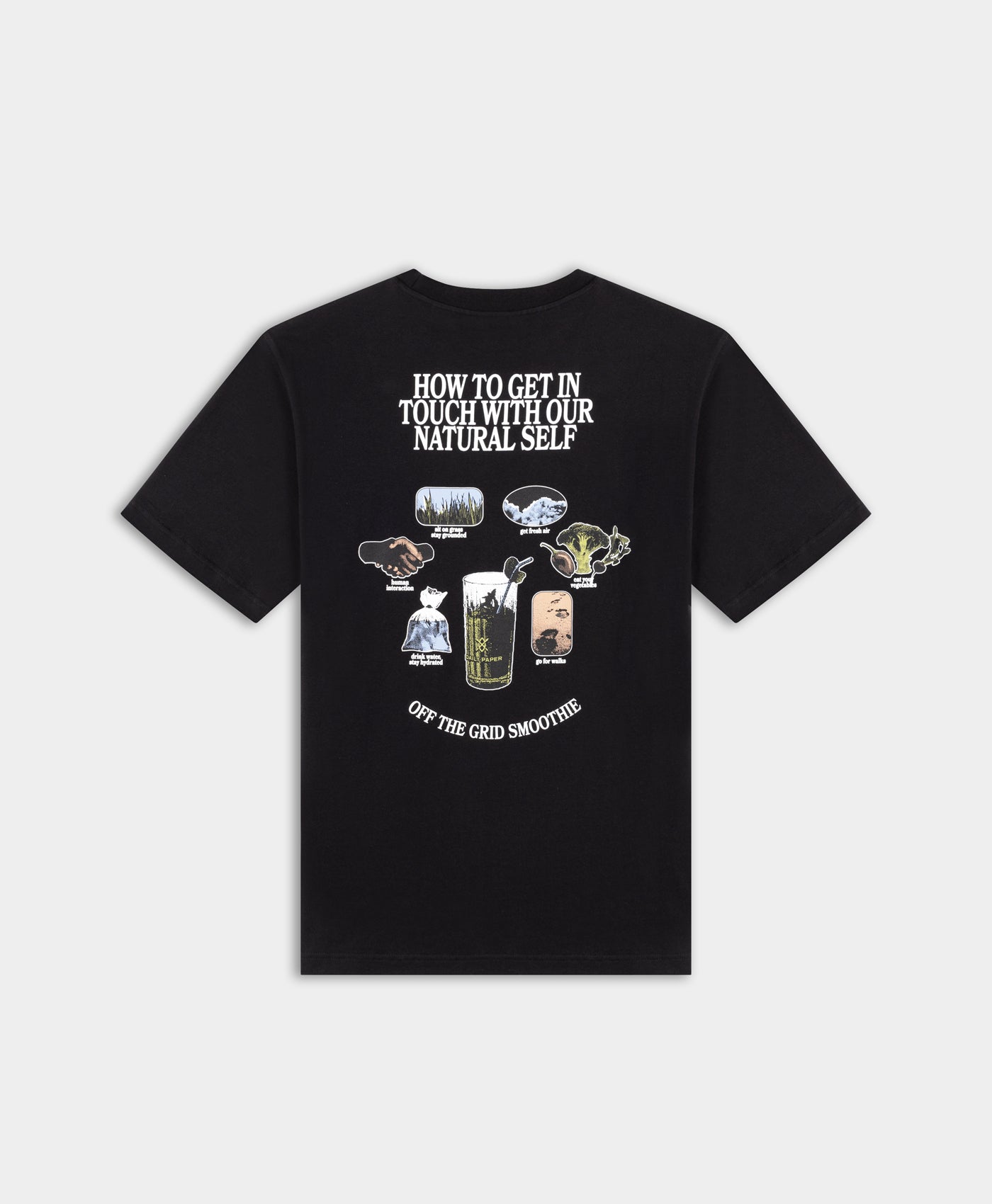 DP - Black Smoothie T-Shirt - Packshot - Front