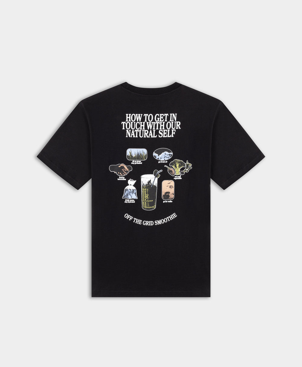 DP - Black Smoothie T-Shirt - Packshot - Front