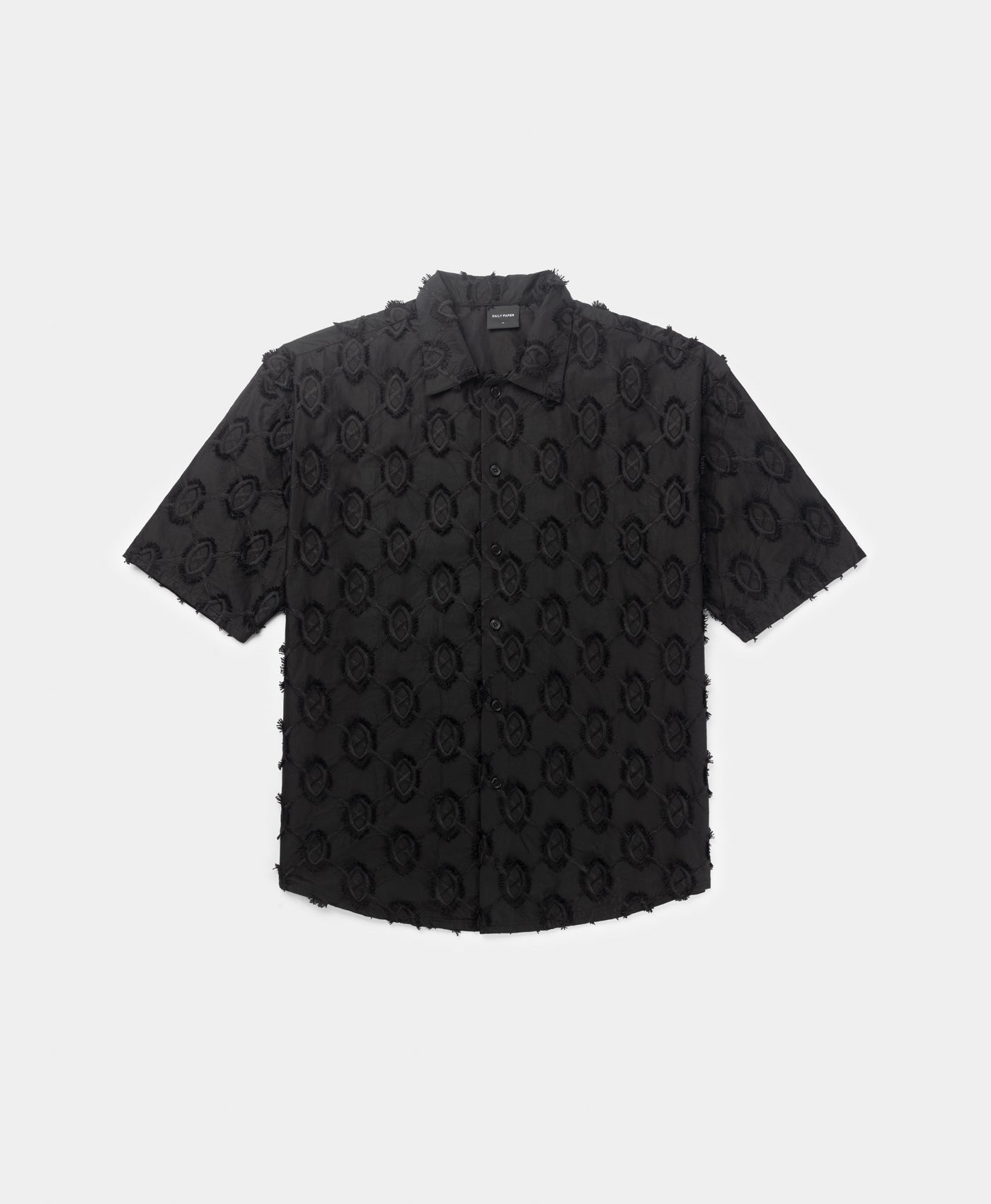 Daily Paper Black Trophy Shield Shirt