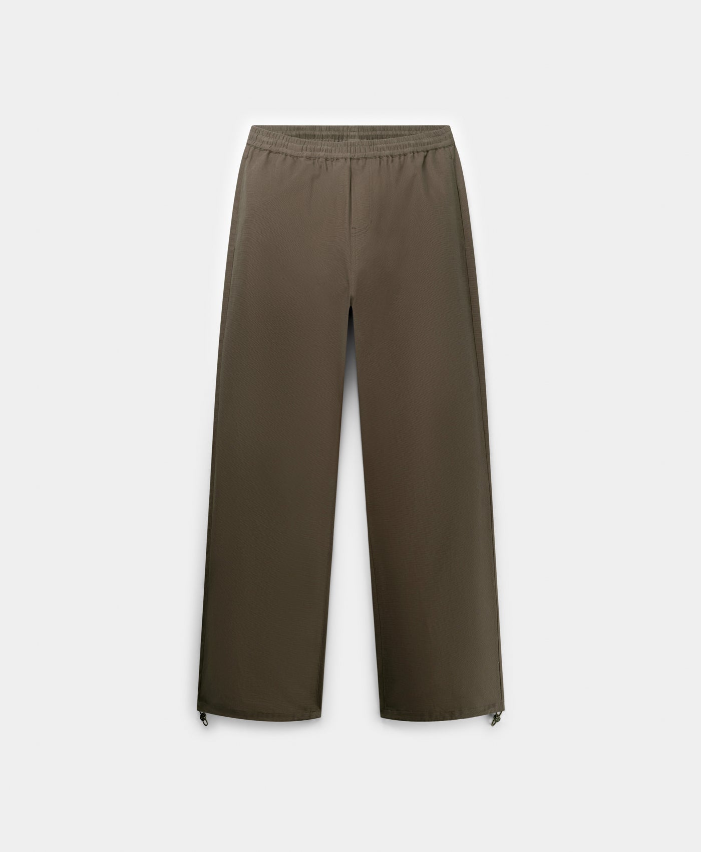 DP - Green Twill Trackpants - Packshot - front 