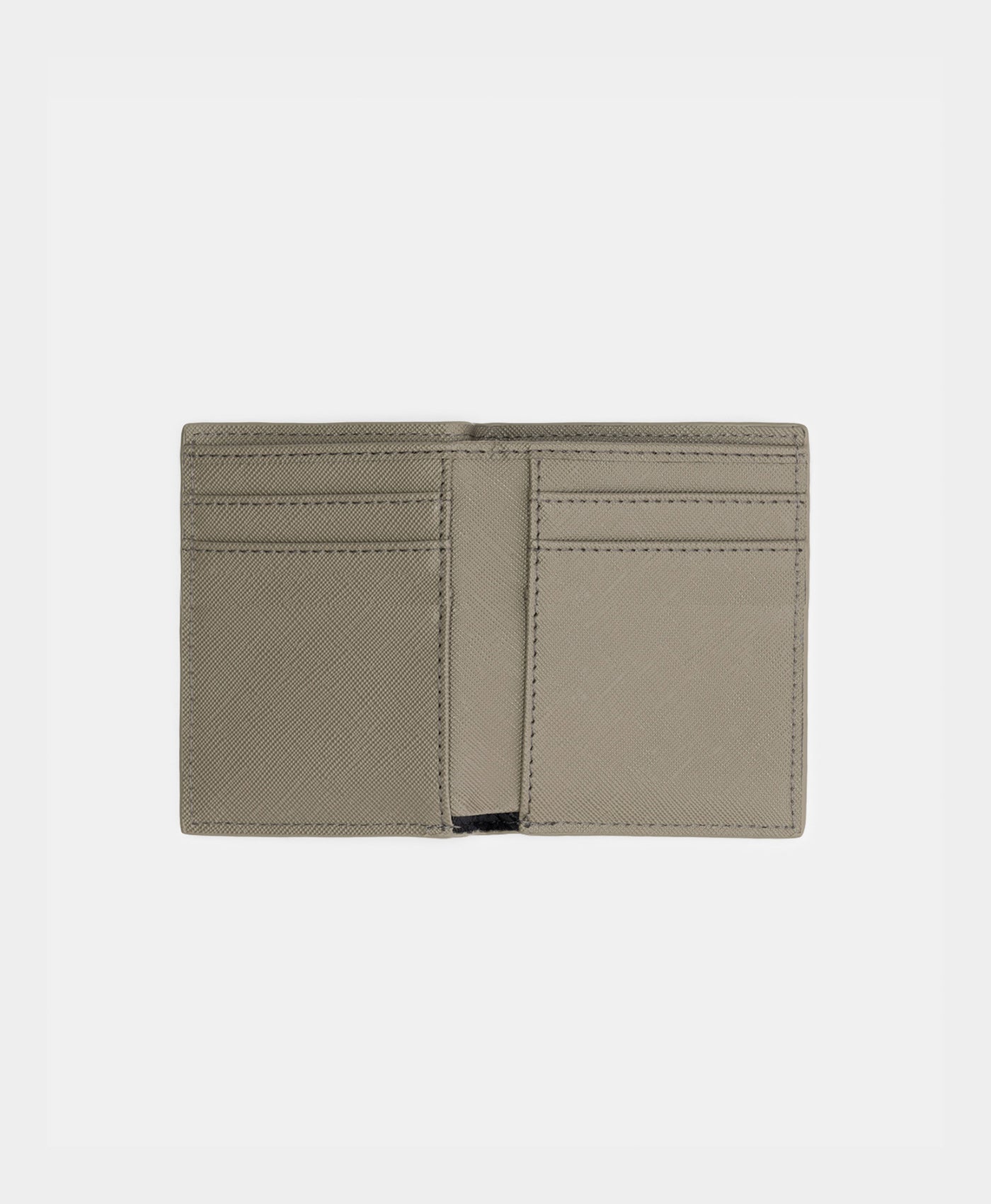 DP - Taupe Grey Kidis Monogram Wallet - Packshot