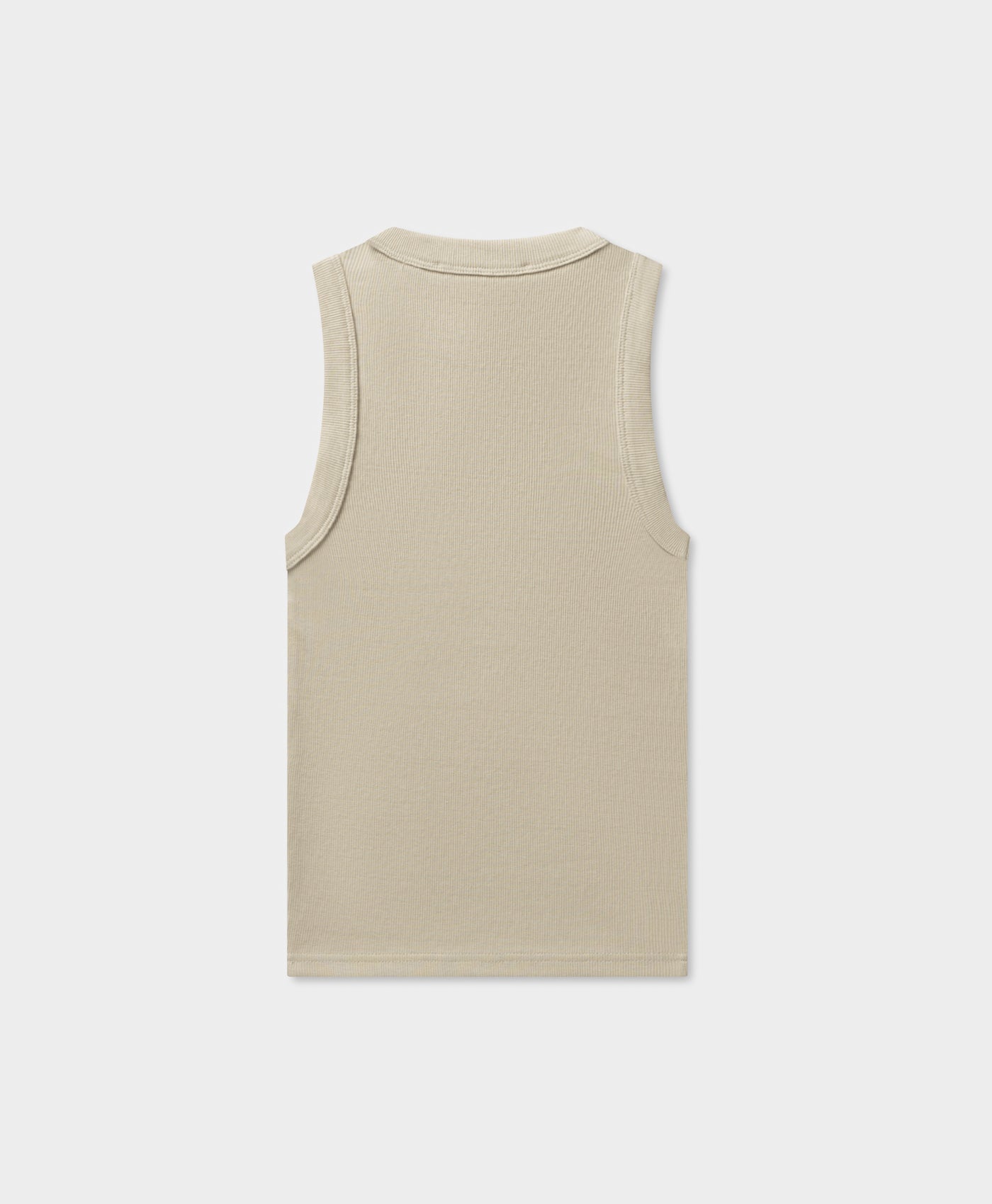 DP - Peyote Beige Unit Rib Top - Packshot - rear 