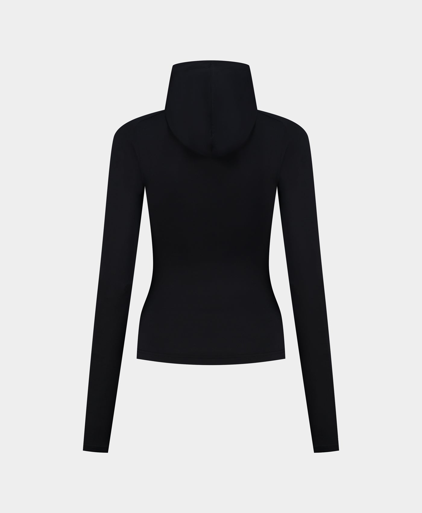 Tight black sweatshirt sale