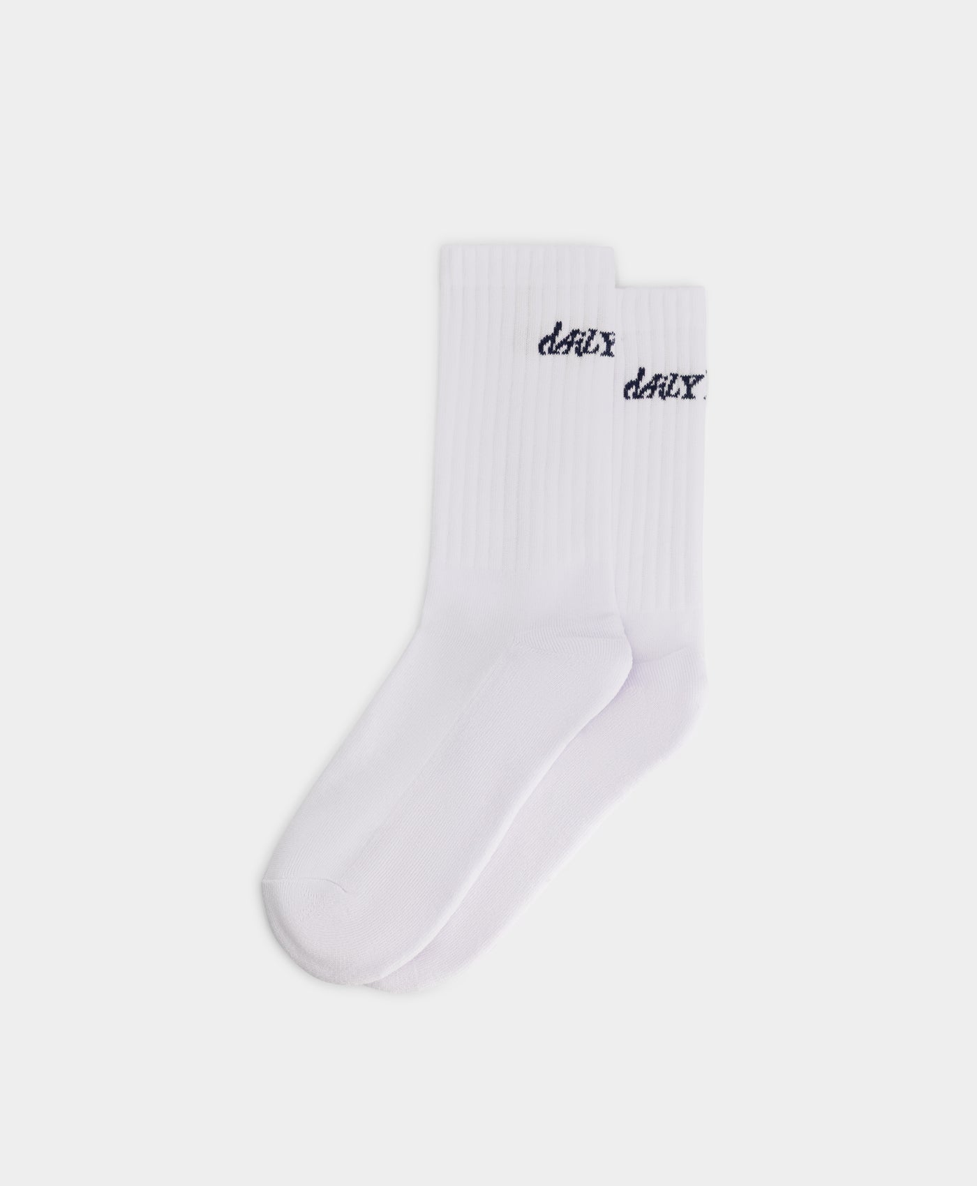 DP - White Unified Type Socks - Packshot - Front
