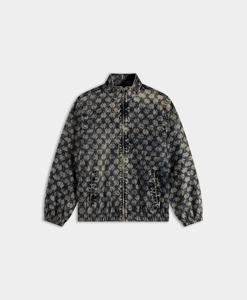 DP - Blue Velvet Track Jacket - Packshot - front 