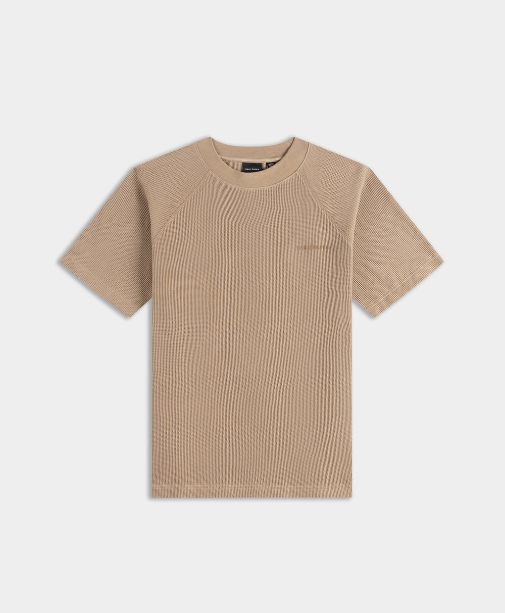 DP - Irish Cream Waffle Boxy T-Shirt - Packshot - front 