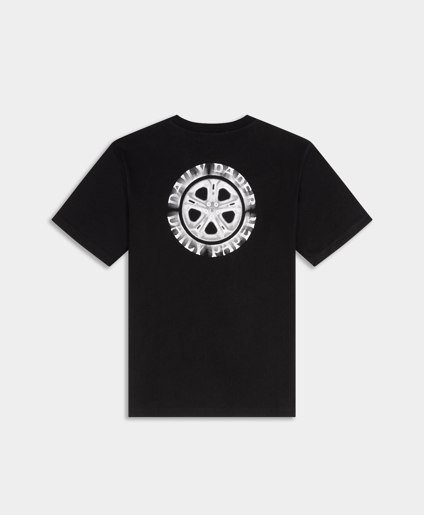 DP - Black Wheel T-Shirt - Packshot - rear