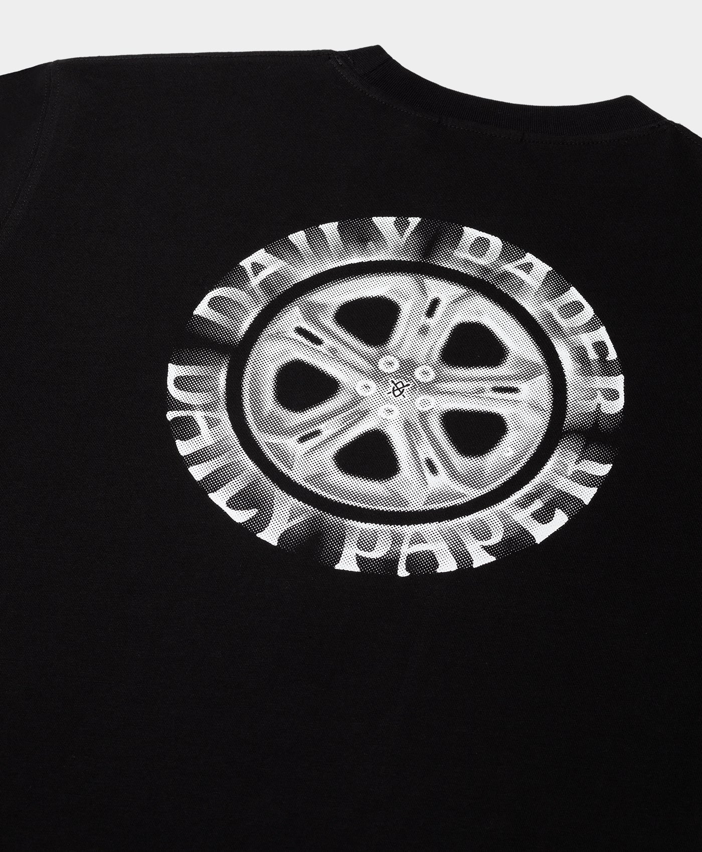 DP - Black Wheel T-Shirt - Packshot - detail