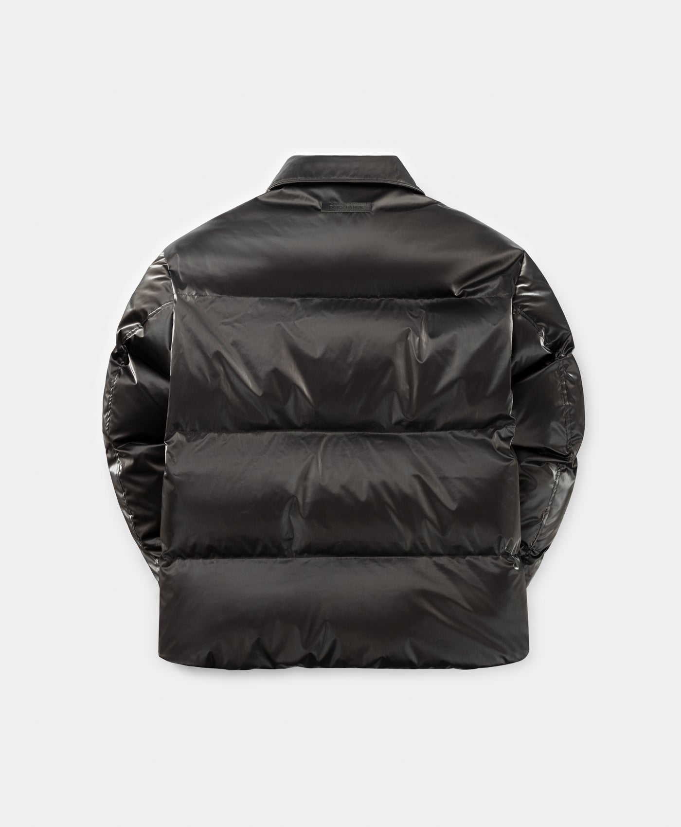 DP - Obsidian Black Wole Shirt Puffer Jacket - Packshot - rear