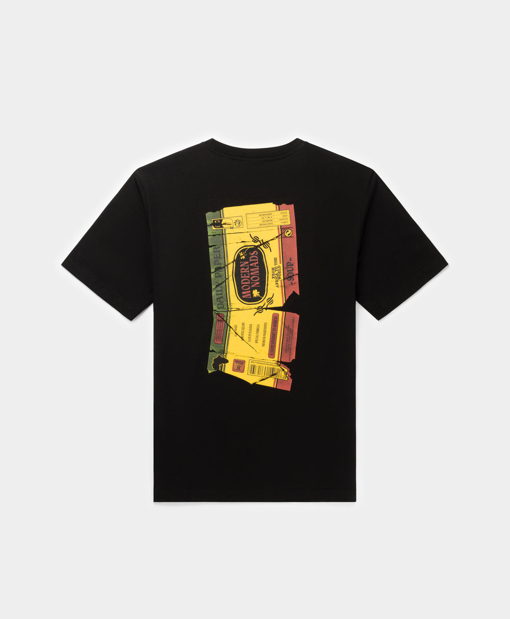 DP - Black Wrapper T-Shirt - Packshot - rear 