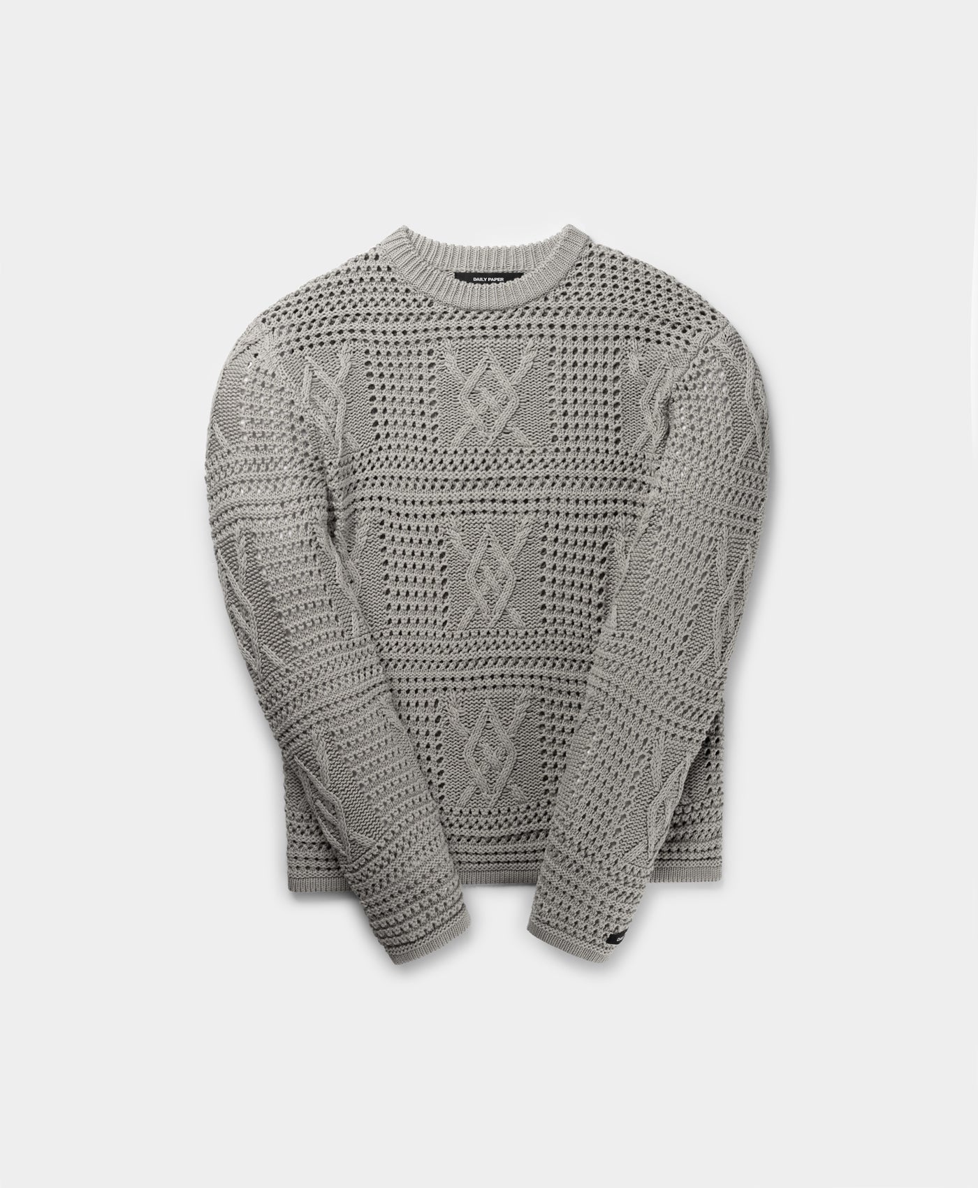 DP - Moonstruck Grey Zuberi Crochet LS - Packshot - Front