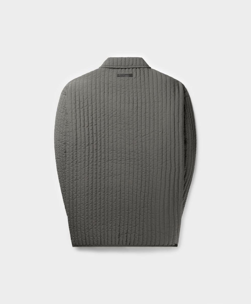 DP - Chimera Grey Zyer Quilted Relaxed Jacket - Packshot - Rear