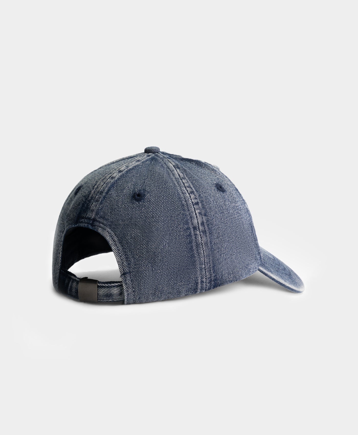 DP - Bleached Denim Blue Dias Arch Stack Denim Cap - Packshot - rear