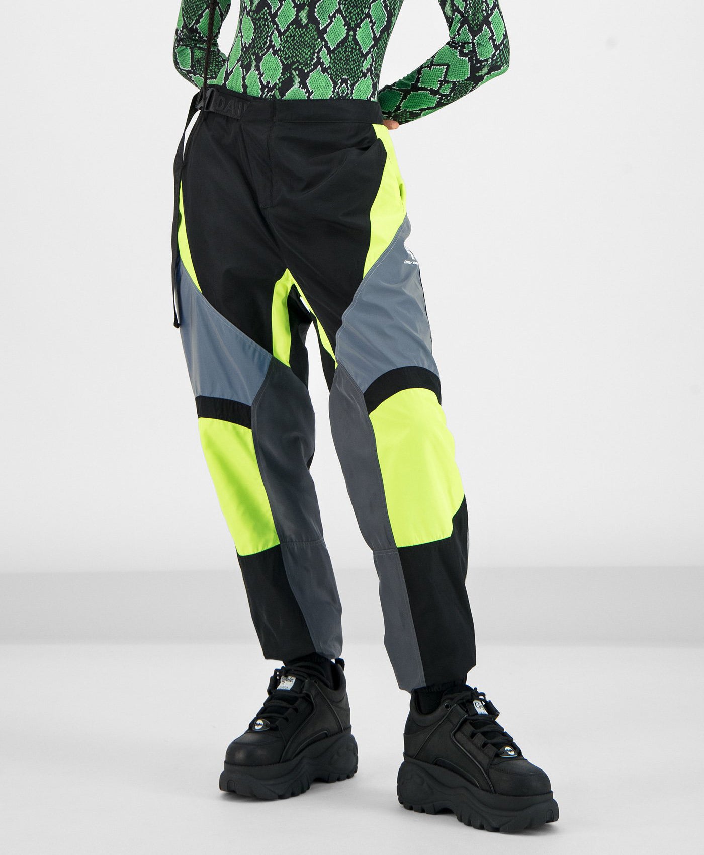 DP - Yellow Grey Girt Pants - Packshot - Front