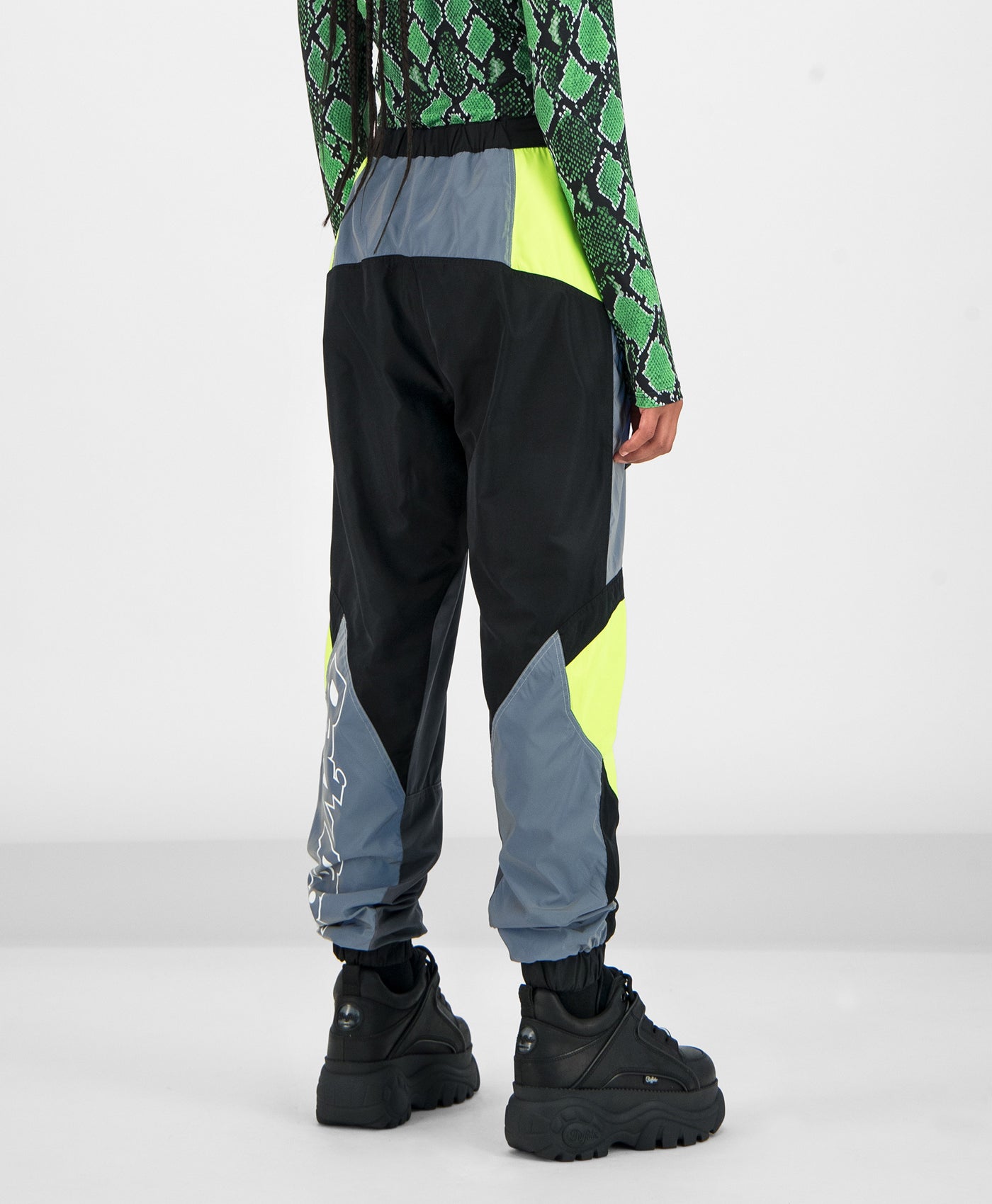 DP - Yellow Grey Girt Pants - Packshot - Rear