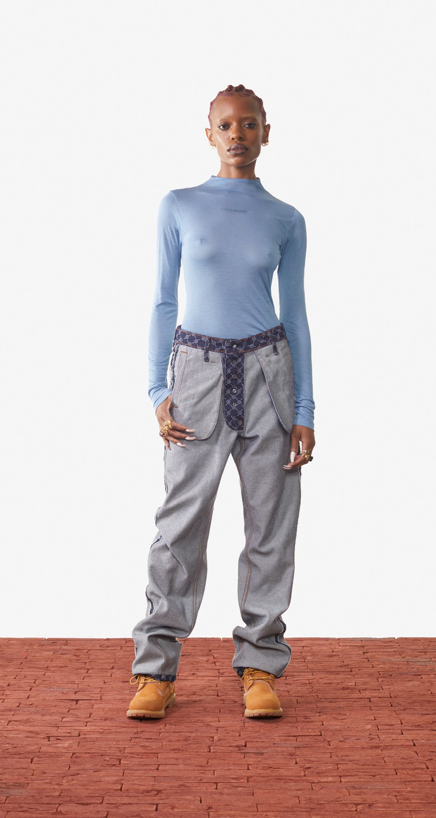 DP  - Blue LS - Wmn - Front Rear