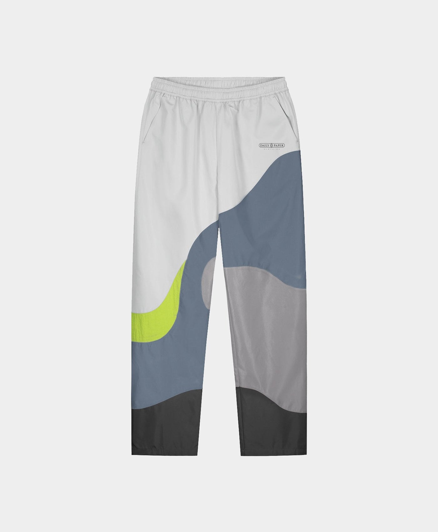 DP - Grey Reflective Green Huka Pants - Packshot - Front