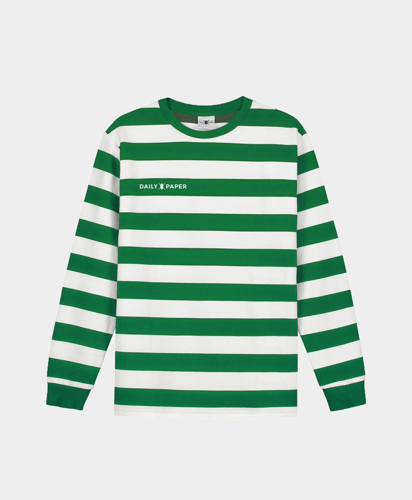 DP - Green Striped Longsleeve - Packshot - Front
