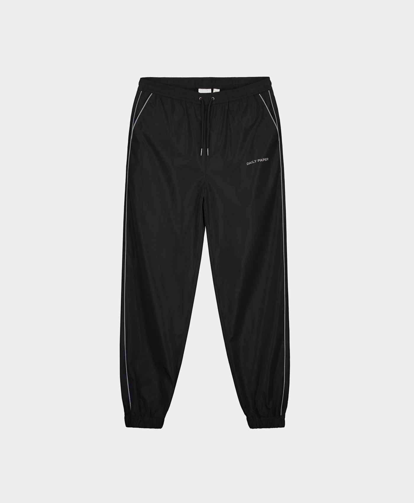 DP - Black Etrack Pants - Packshot - Front