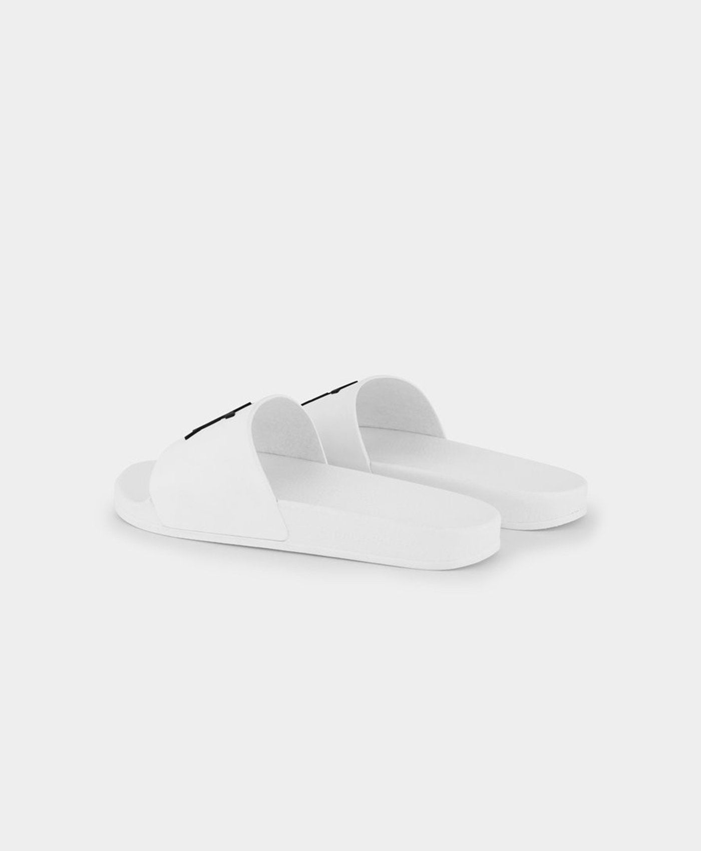 DP - White Reslider Sandals - Packshot
