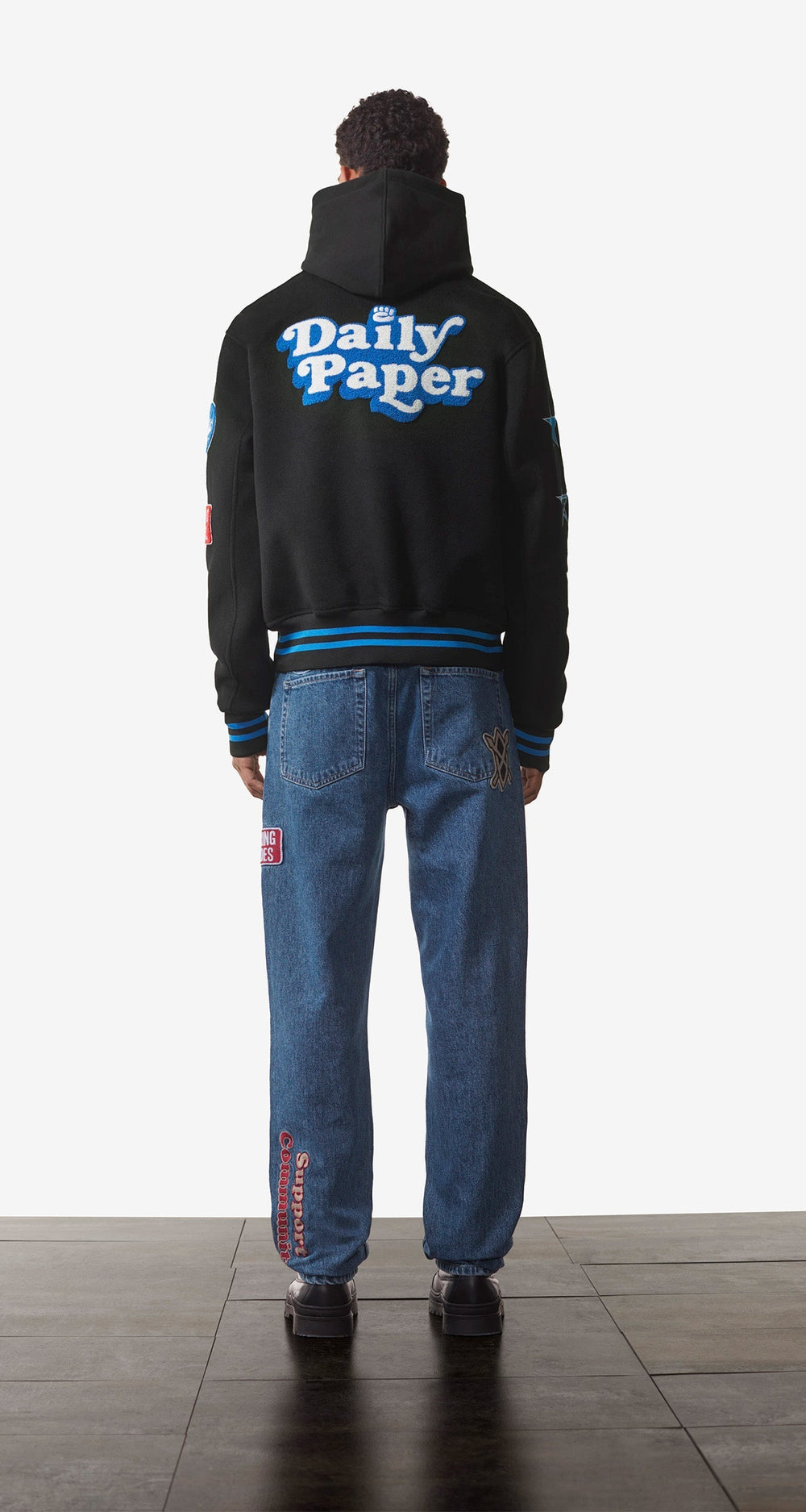 DP - Black Neko Jacket - Men - Rear