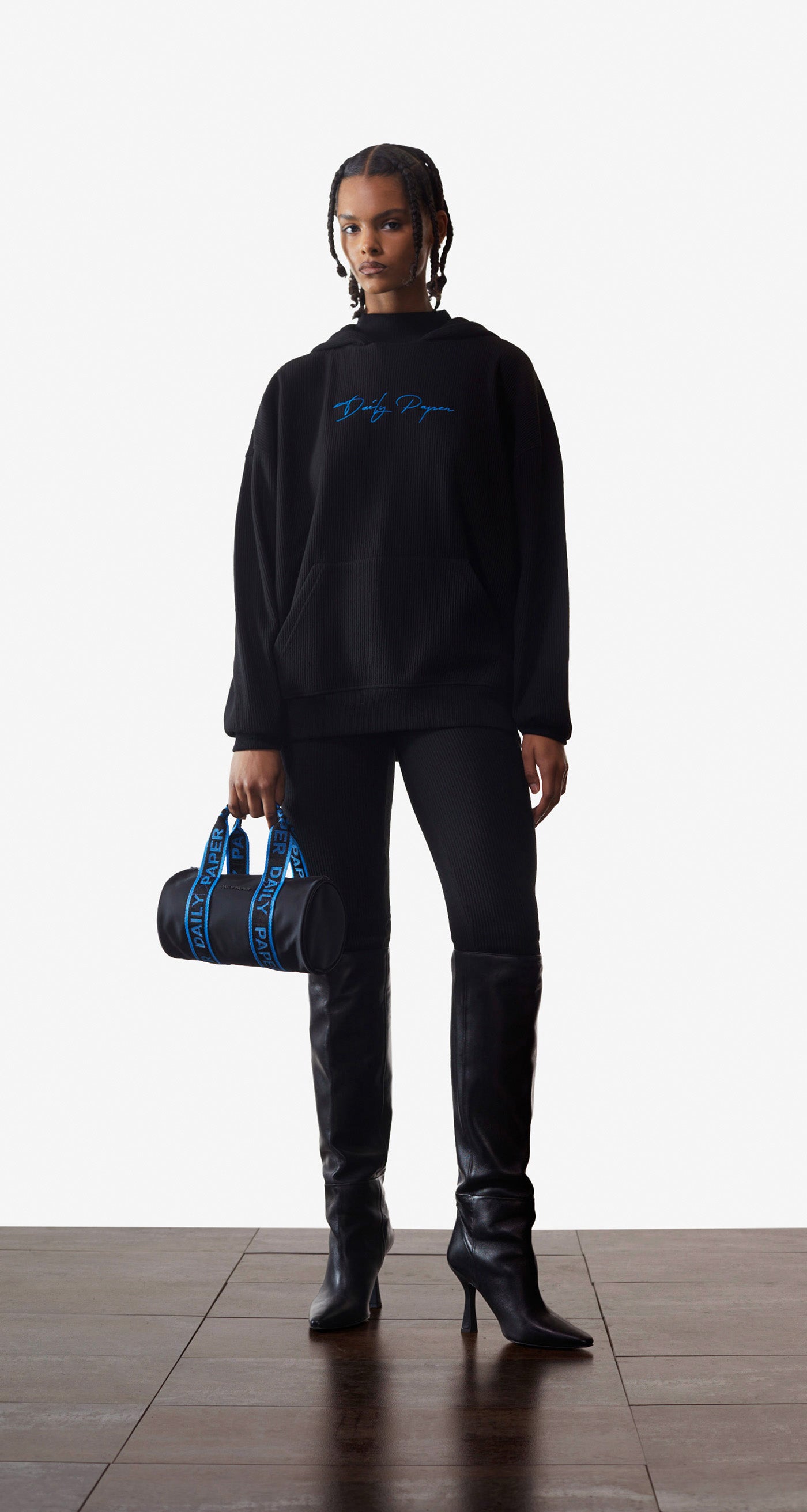 DP - Black Nellie Hoody - Wmn - Front Rear