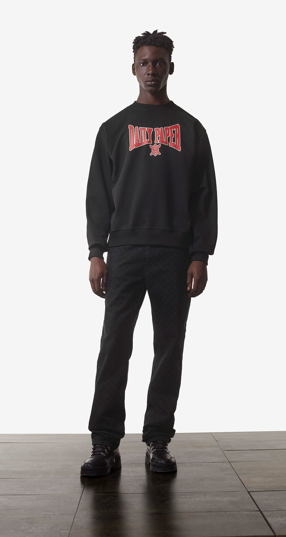 DP - Black Nirway Sweater - Men - Front Rear