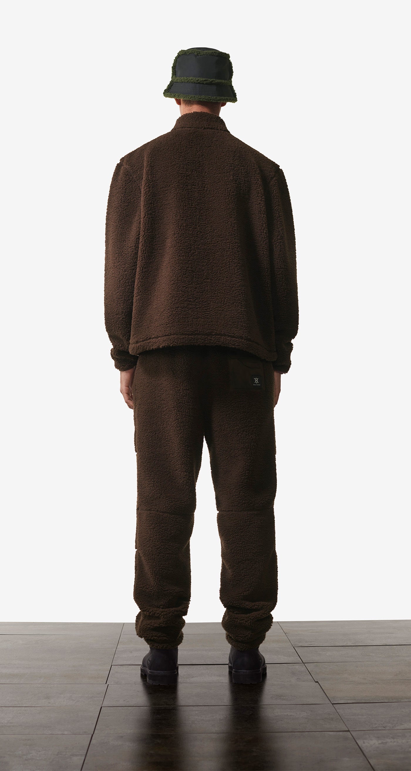 DP - Hot Fudge Brown Nesim Pants - Men - Rear