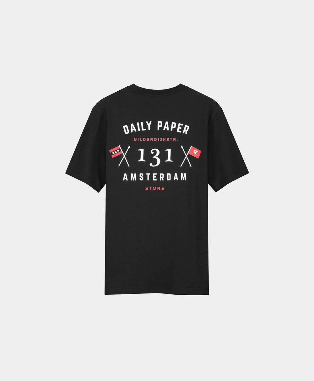 DP - Black Amsterdam Flagship Store T-Shirt - Packshot - Front