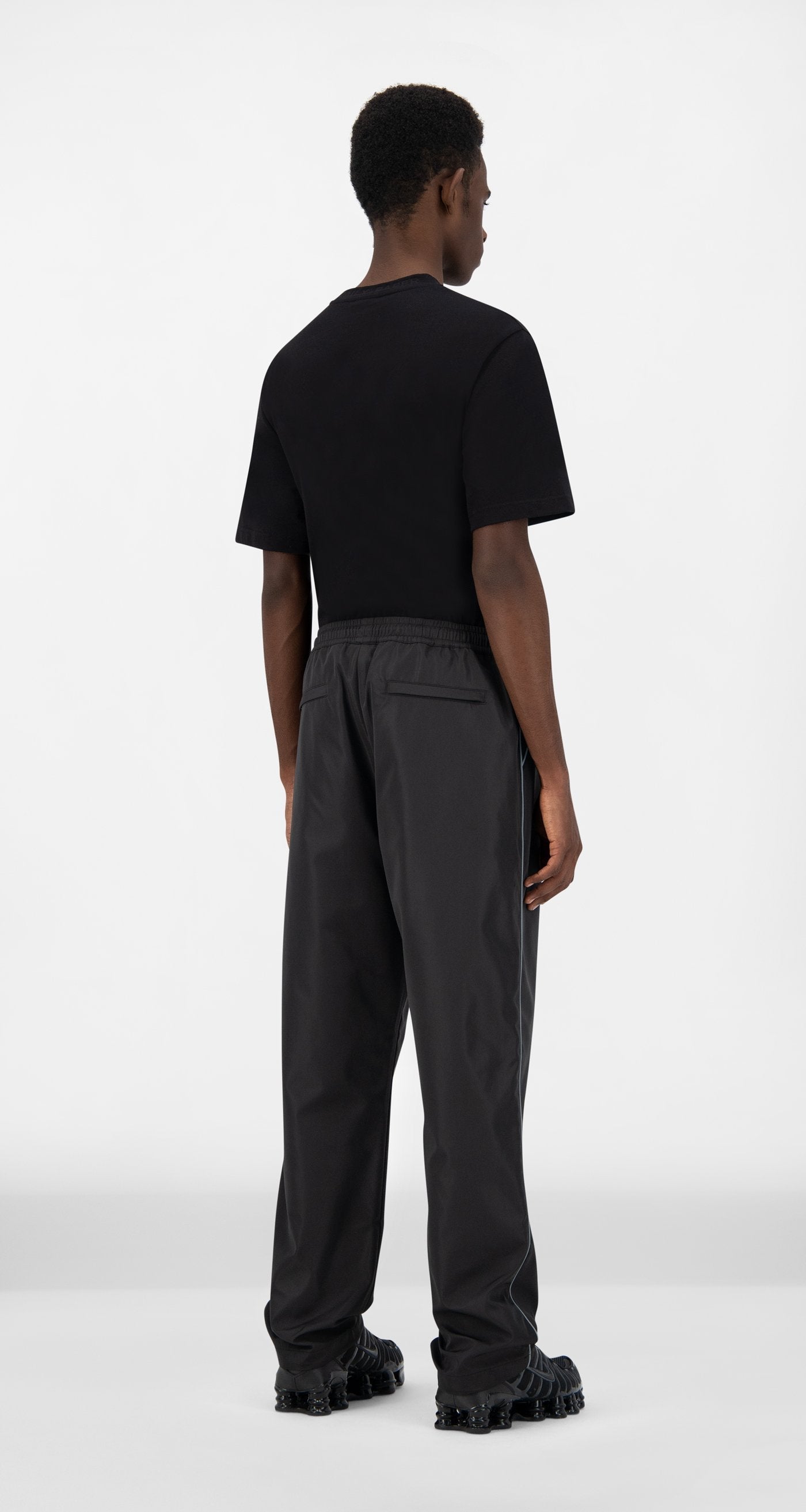 DP - Black Etrack Pants - Men - Rear