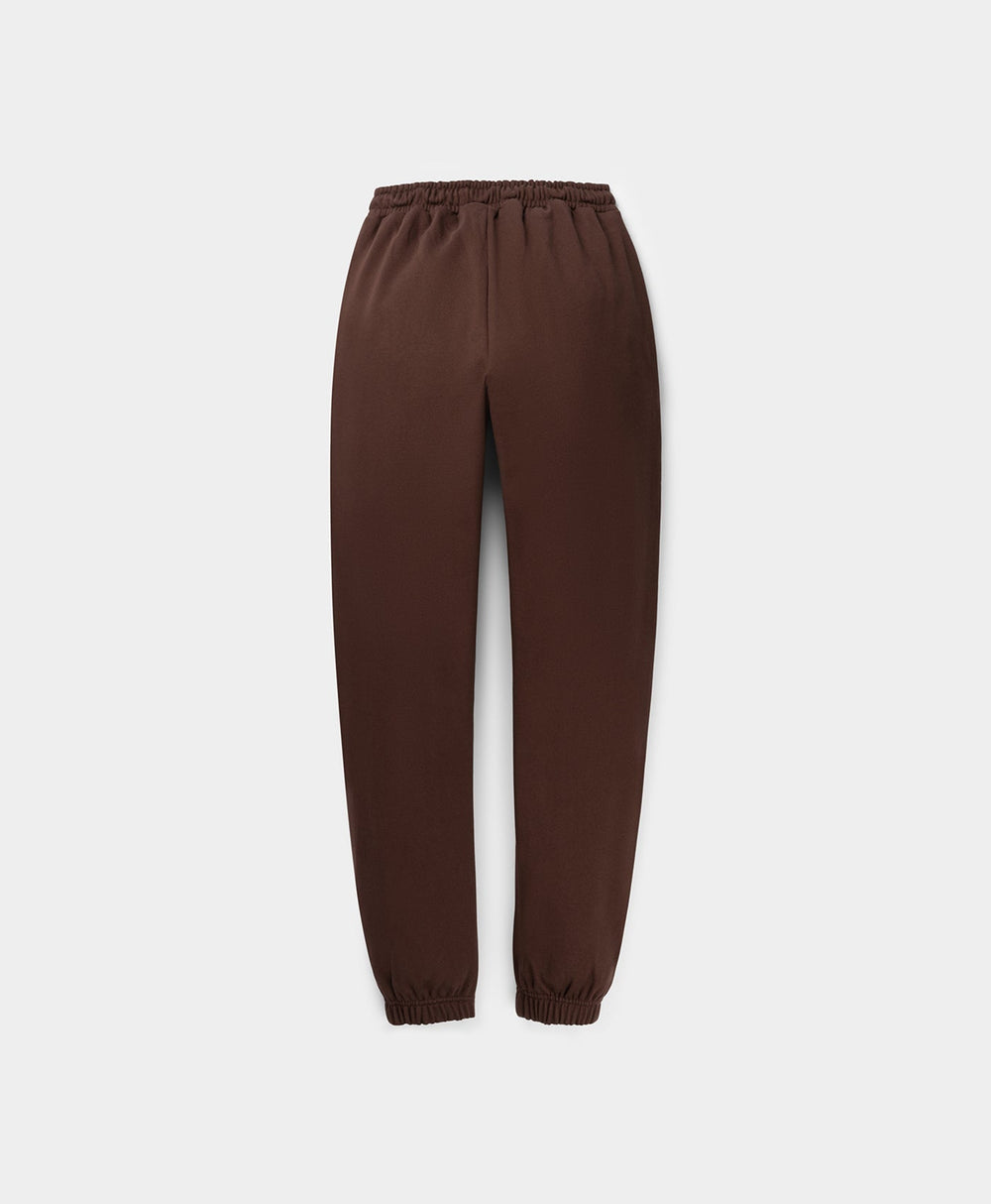 DP - Chocolate Brown Howell Jog Pants - Packshot - Rear