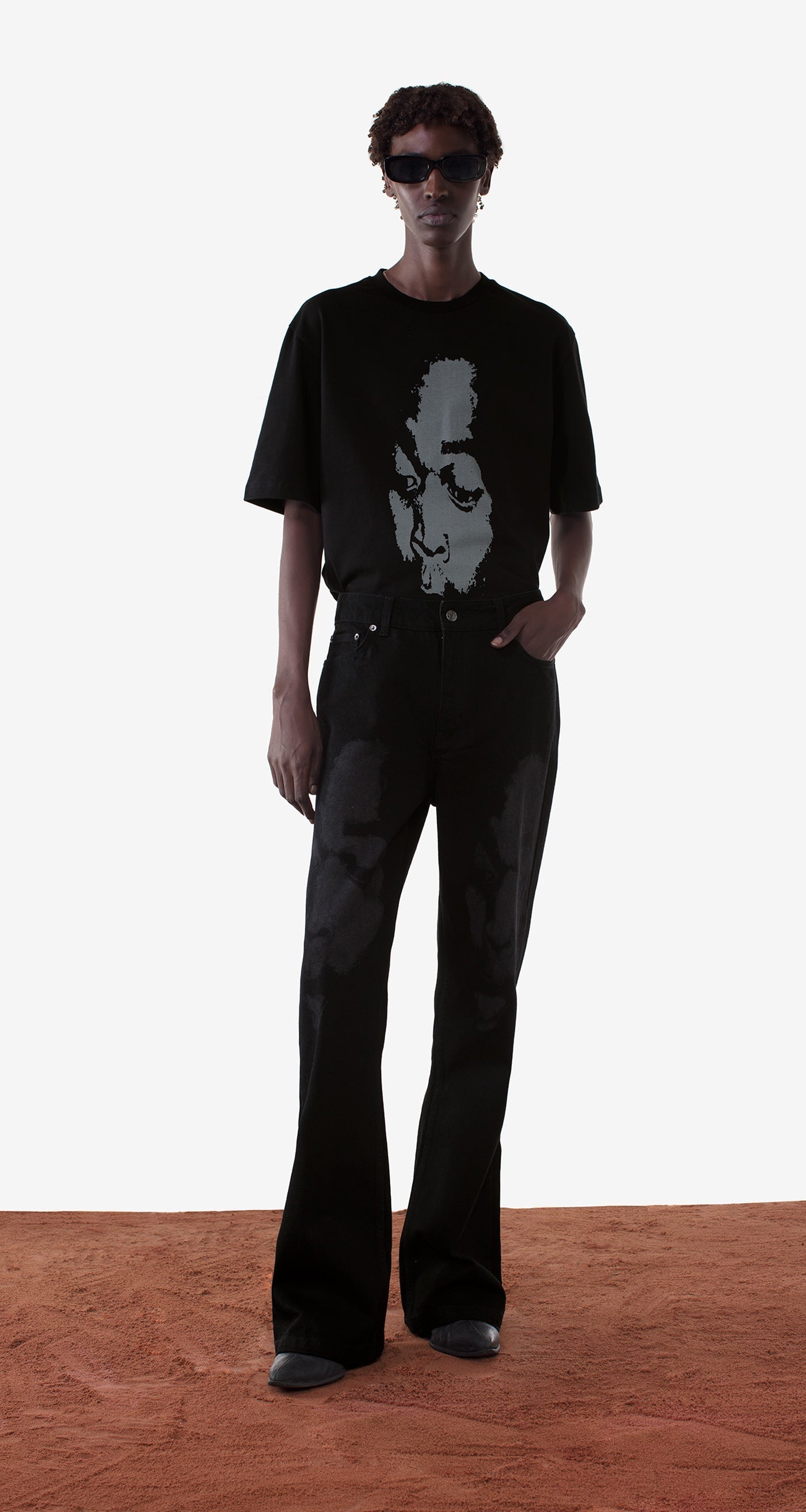 DP - Black Wekafela Jeans - Men - Front