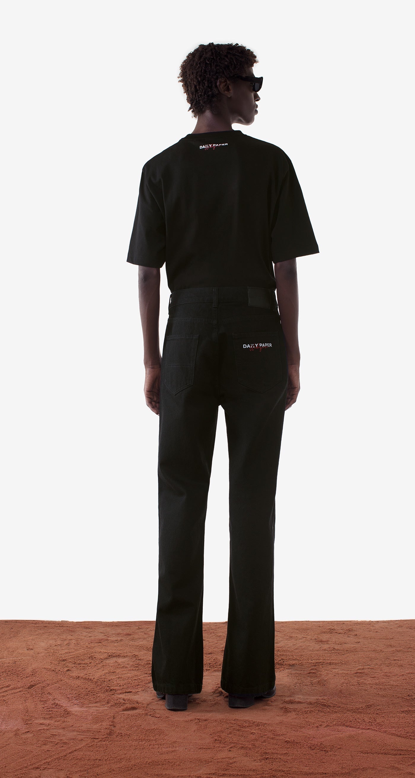 DP - Black Wekafela Jeans - Men - Rear