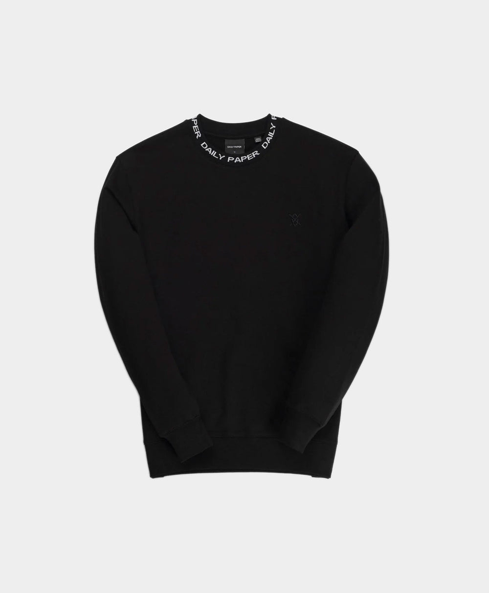 DP - Black Erib Sweater - Packshot - Front