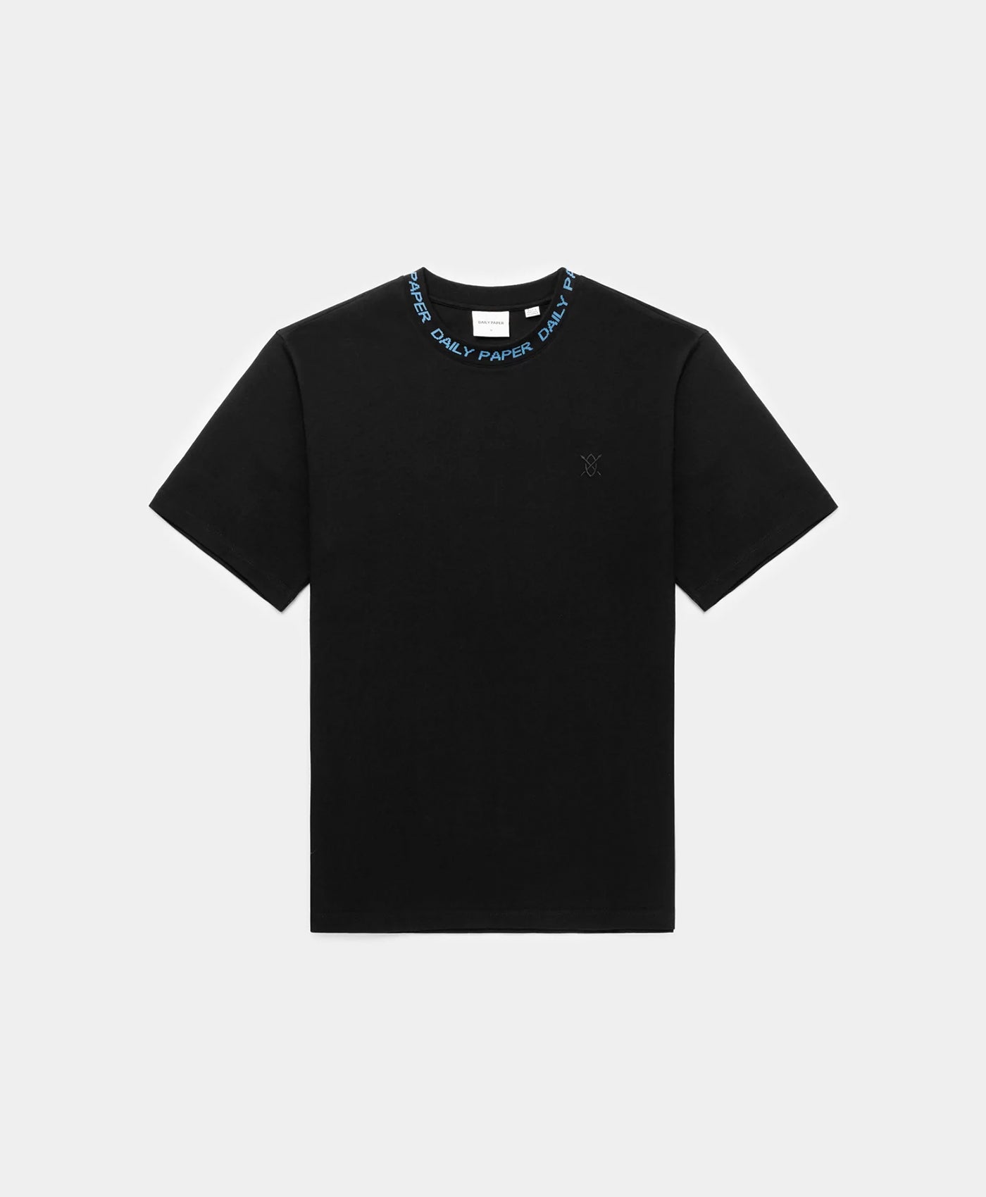 DP - Black Blue Erib T-Shirt - Packshot - Front