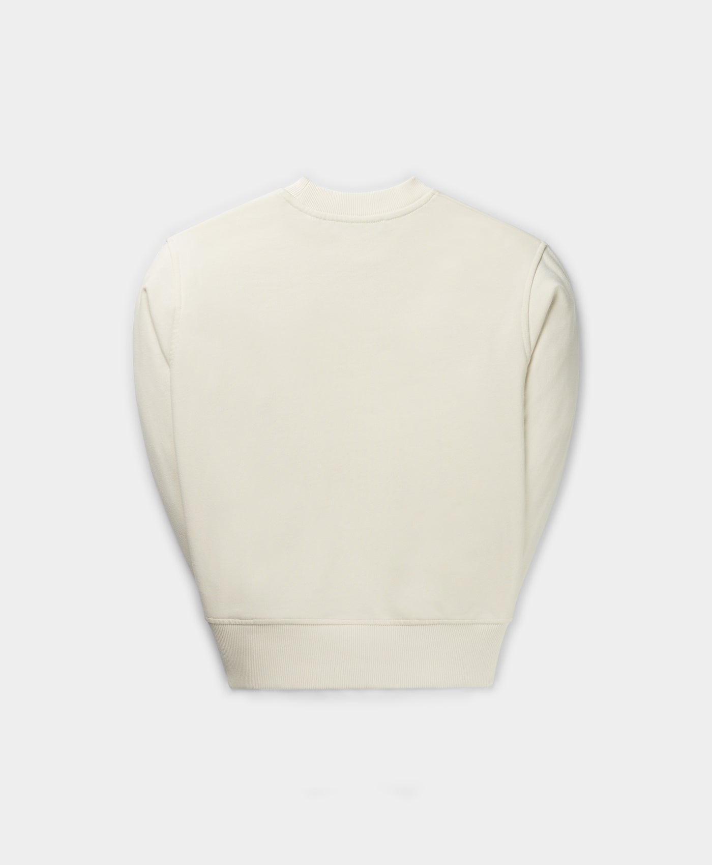 DP - Egret White Escript Sweater - Packshot - Rear